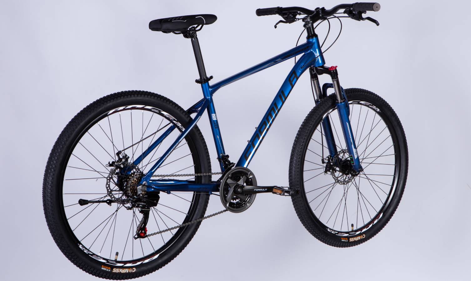 Фотография Велосипед Formula MOTION DD 27,5" размер М рама 18" 2025 синий 6
