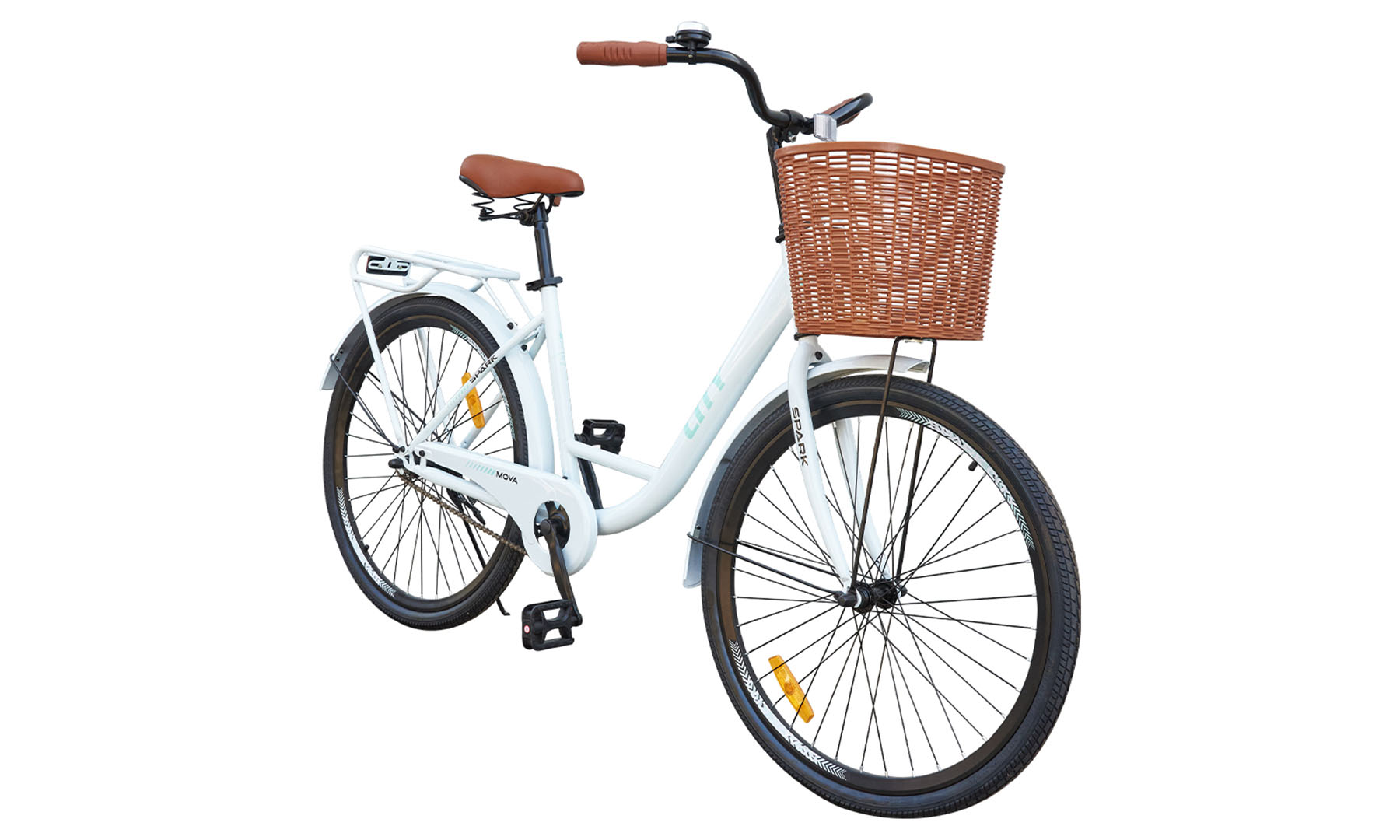 Велосипед SPARK CITY MOVA 28", розмір рами L (18"), білий 5 Велосипед SPARK CITY MOVA 28", розмір рами L (18"), білий 5