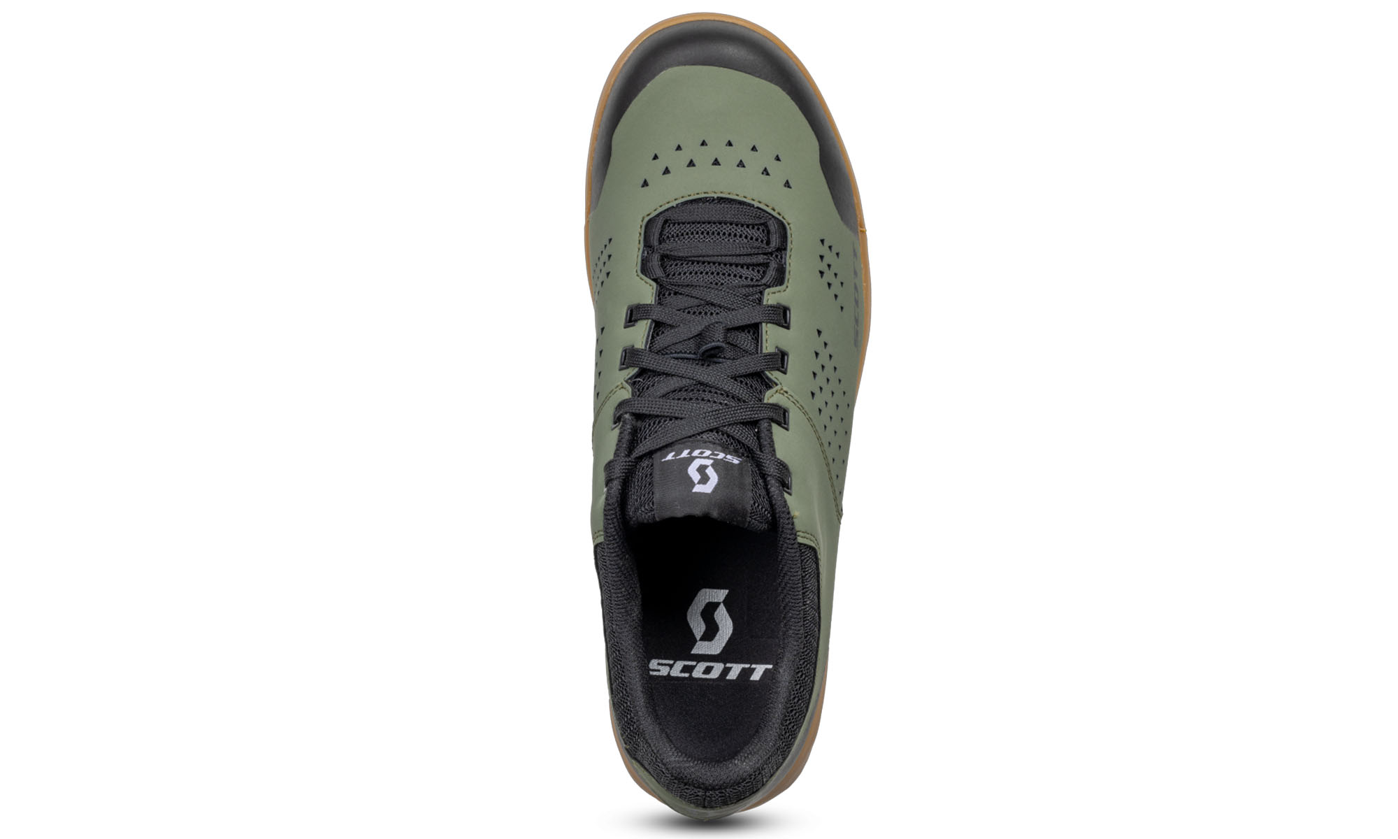 Велотуфли SCOTT MTB SHR-ALP FLAT LACE, зелено-черный, размер 47.0 3