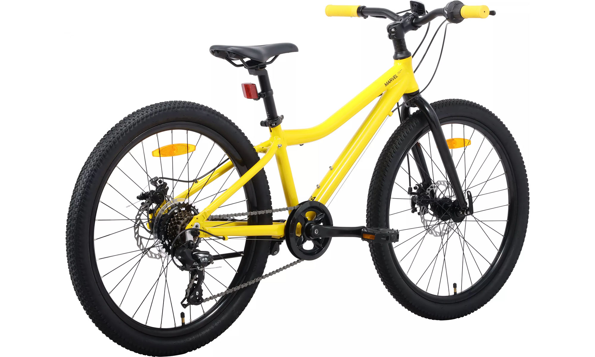 Велосипед Pride MARVEL 4.1 24", розмір XS, рік 2026, жовтий 2