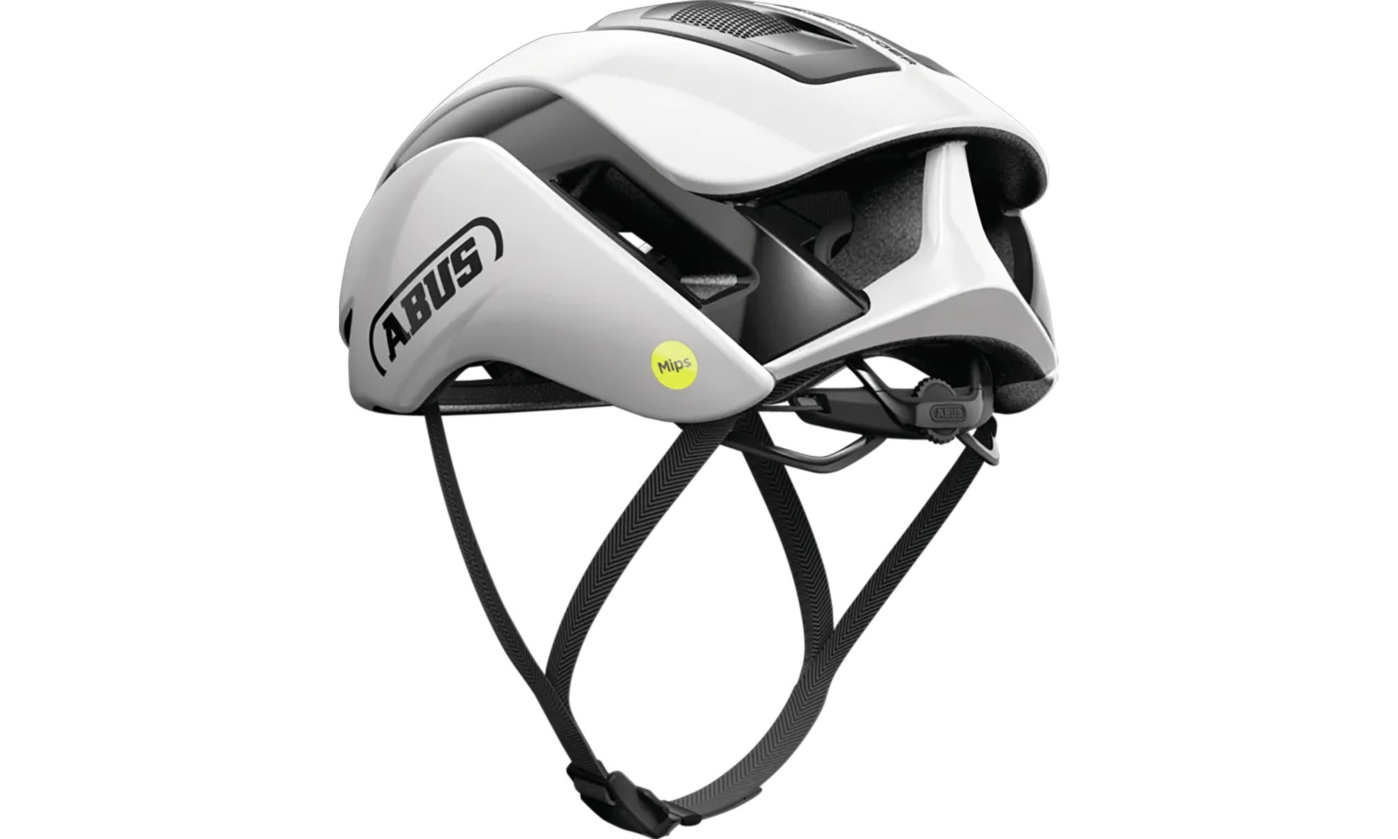 Велошлем спортивный ABUS GAMECHANGER 2.0 RF MIPS, shiny white, размер M/L (57-61 см), белый 4