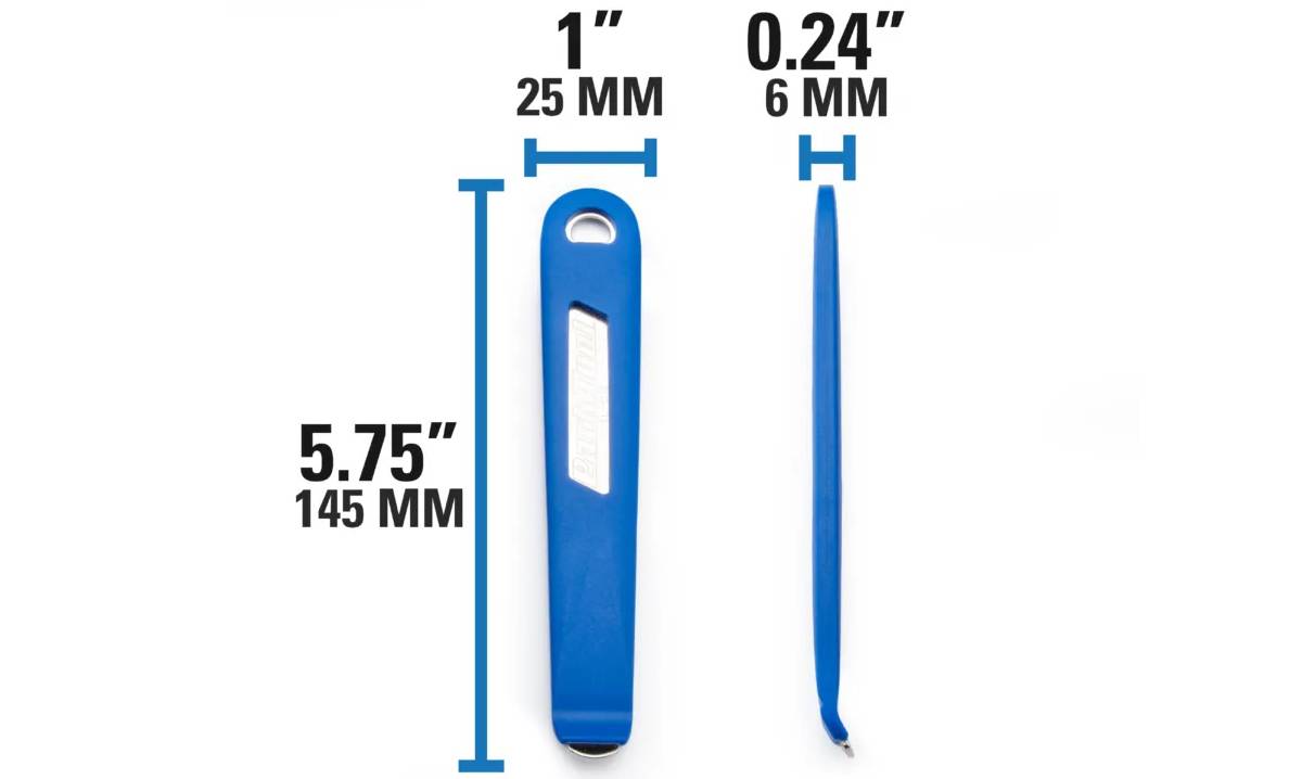 Лопатка бортувальна Park Tool TL-6.3 зі сталевим стрижнем, набір з 2шт. 3
