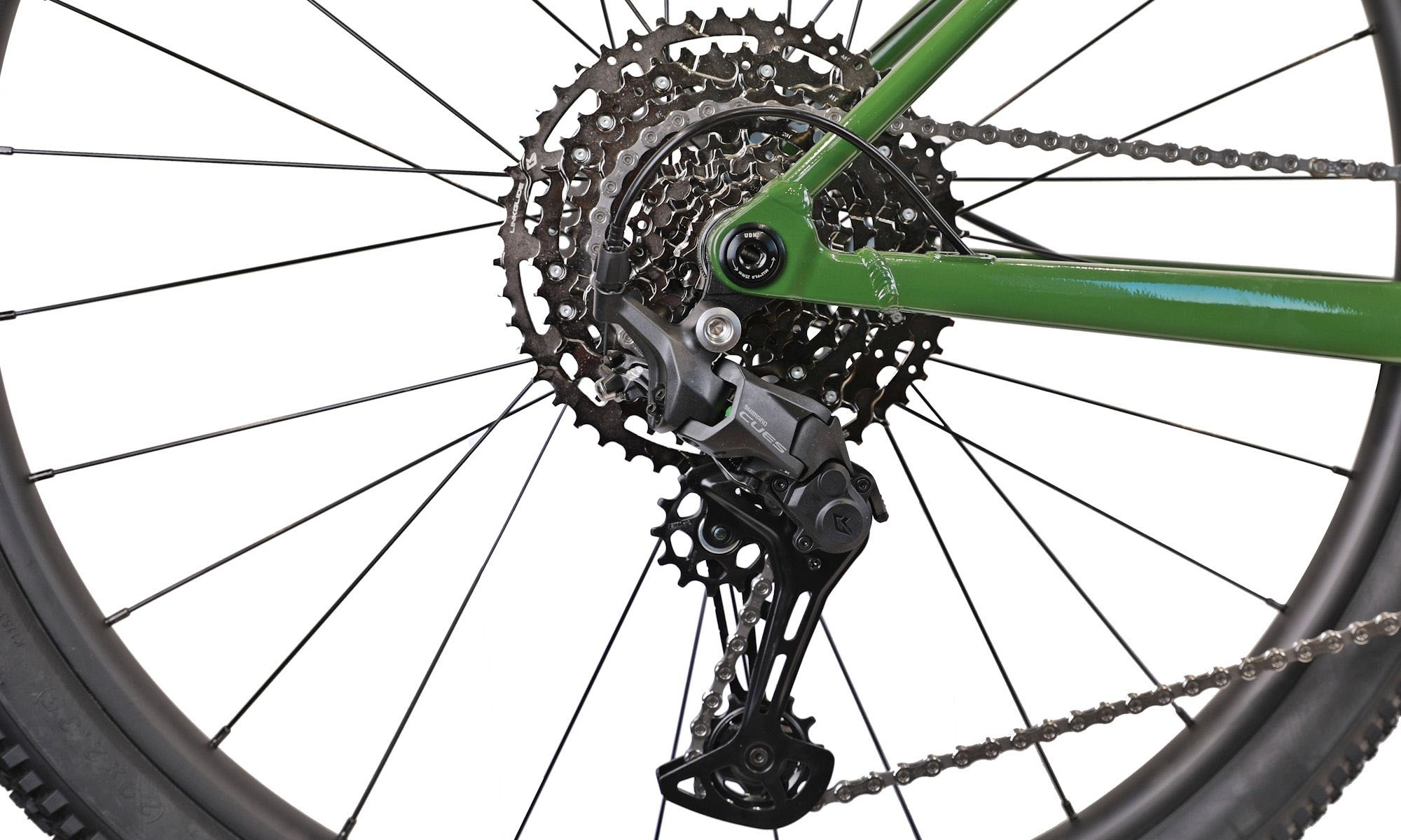 Велосипед CYCLONE SX 29", розмір M, рік 2026, зелений 7