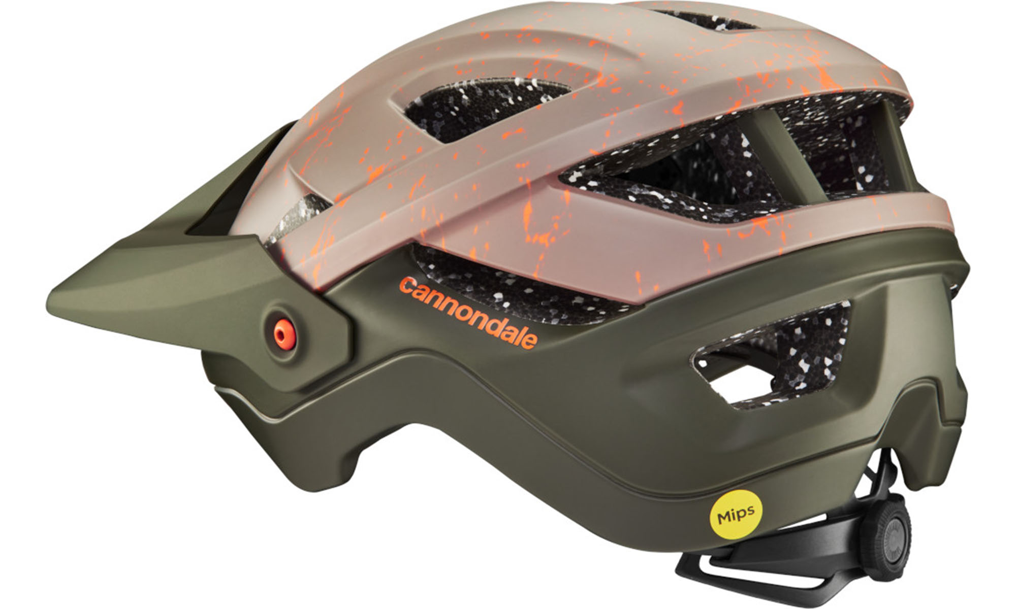 Шлем Cannondale Terrus MIPS, размер M (55-59 см), Красный / Зеленый 3
