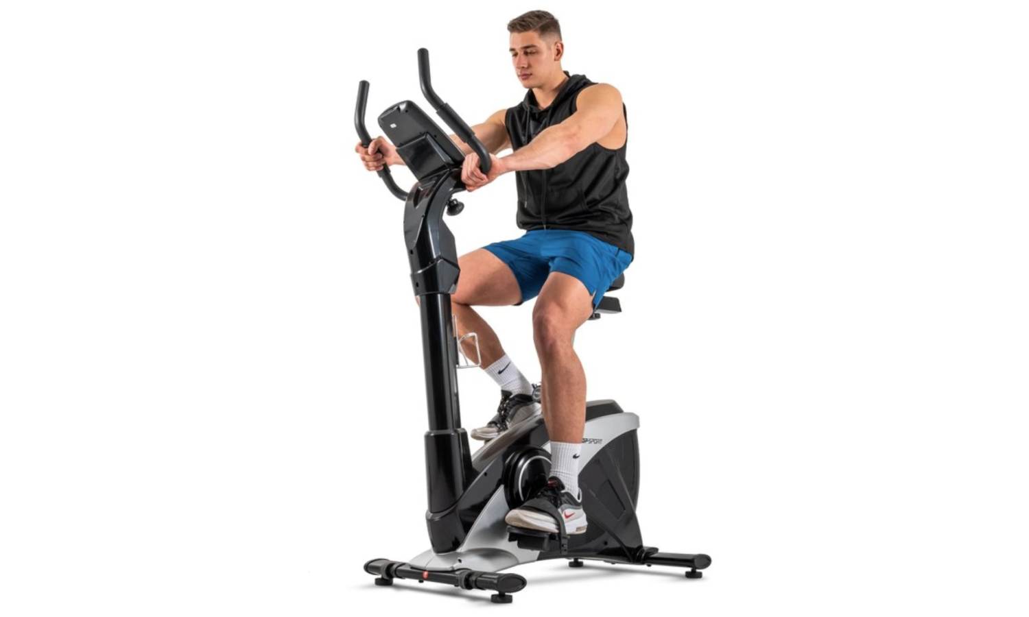 Велотренажер Hop-Sport HS-090H Apollo iConsole+ белый 12