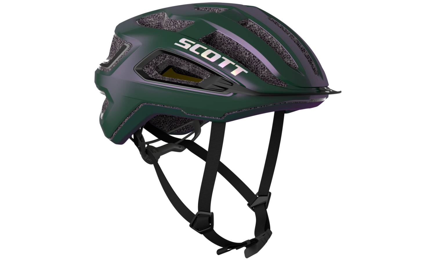 Шолом Scott Arx Plus розмір M (55-59 см) зелений/фіолетовий 