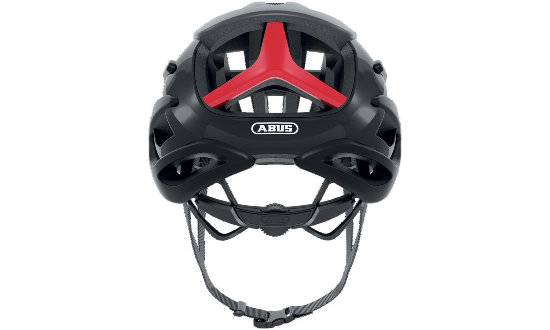 Велошлем спортивный ABUS AIRBREAKER Dark Grey, размер L (59-61 см), темно-серый 3