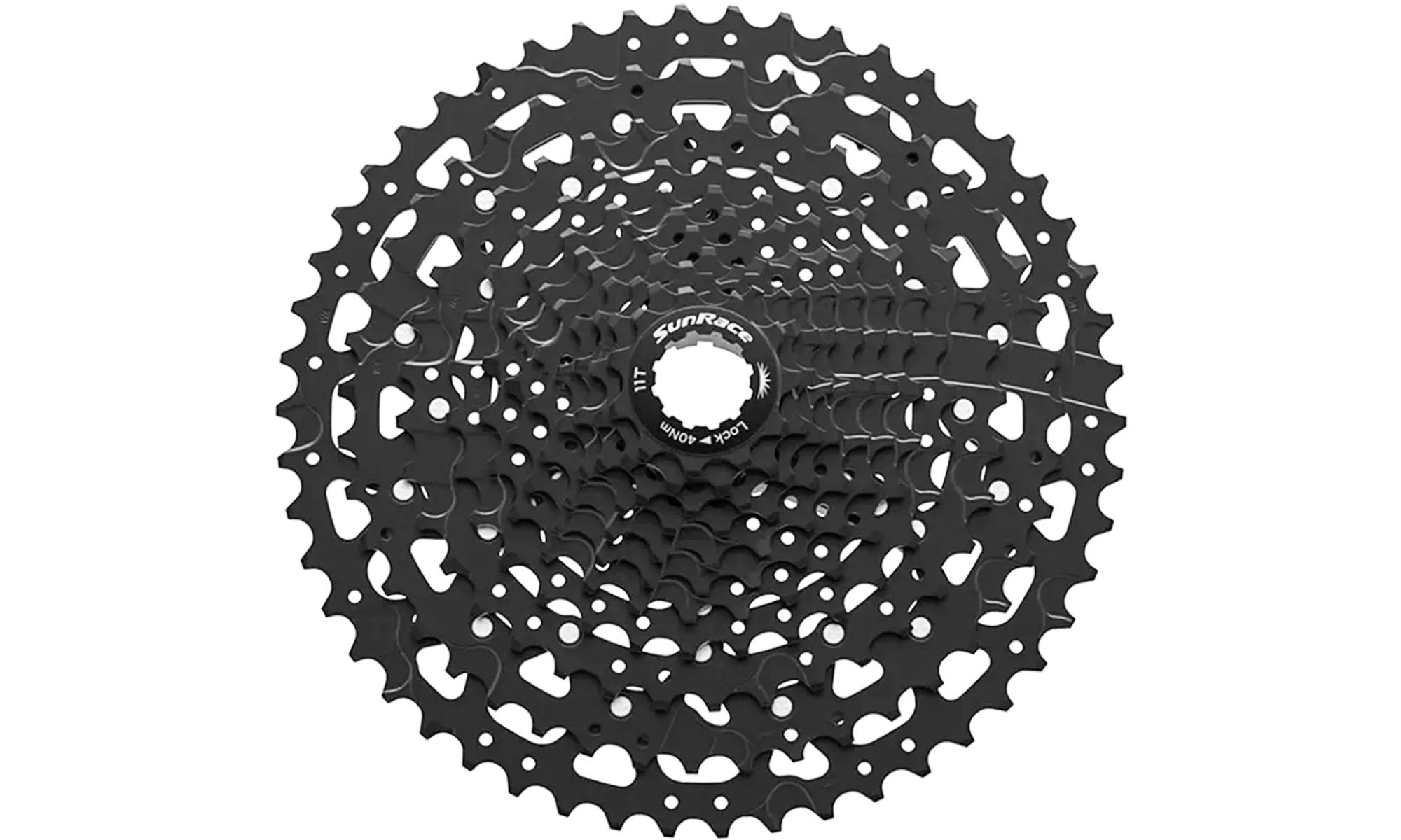 Кассета SUN RACE UX700, 11-k 11-50T, черная 
