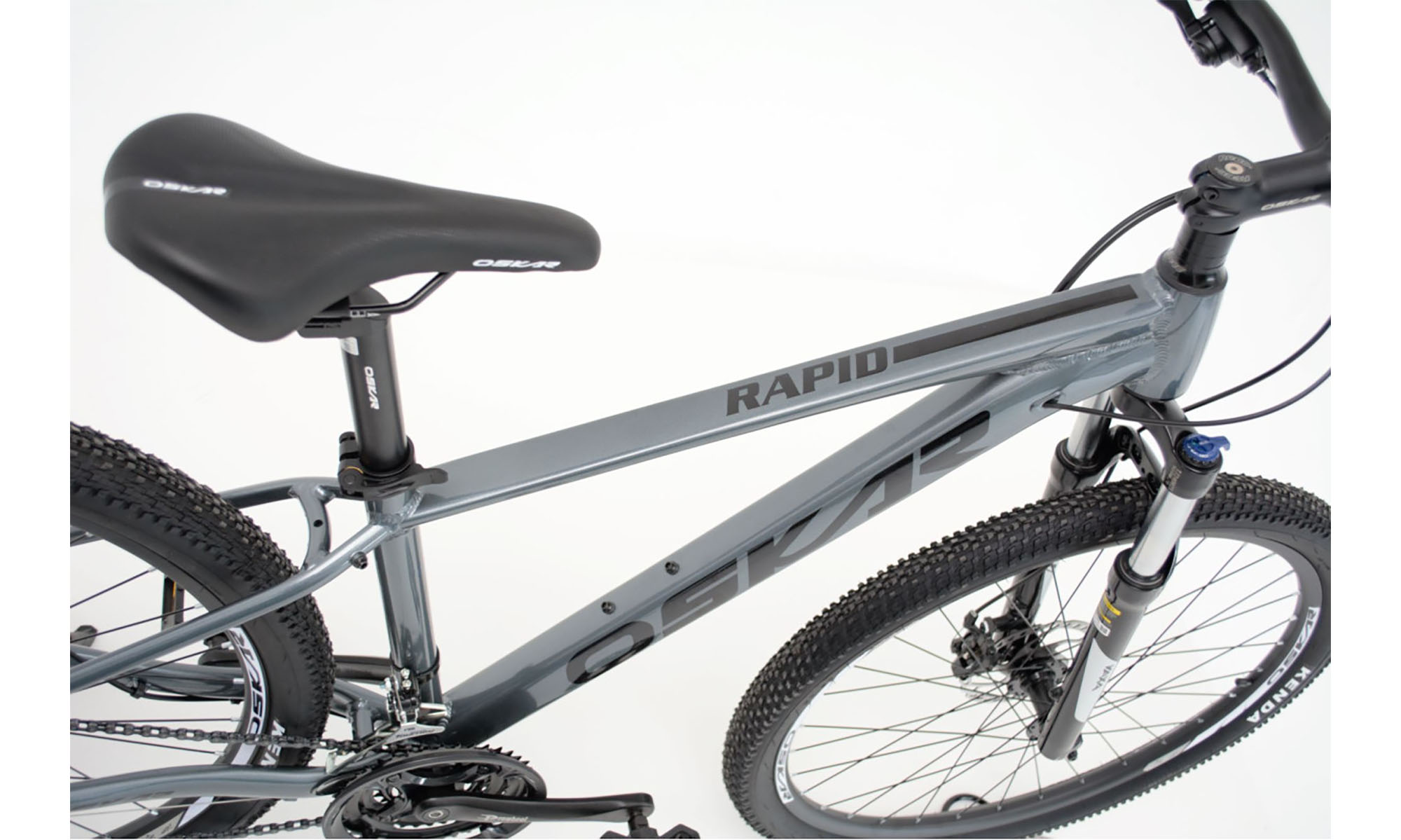 Велосипед Oskar Rapid 2.0 27,5", розмір S, рама 15", рік 2026, сірий 6