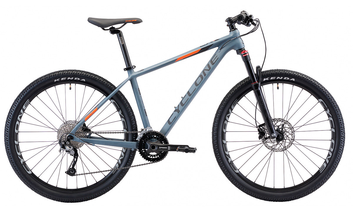 Велосипед 27,5" Cyclone LX (2020) 2020 Серый 7