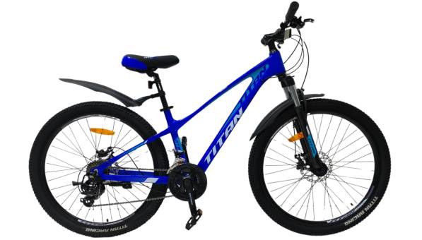 Фотографія Велосипед Titan Stricker 26", розмір XS рама 14" (2024), Синій