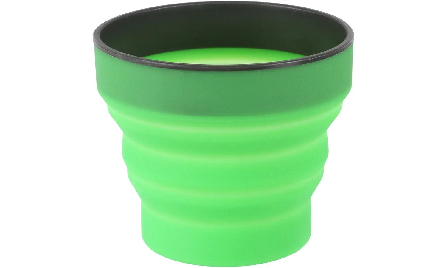 Фотографія Кухоль туристичний складаний Lifeventure Silicone Ellipse Mug green