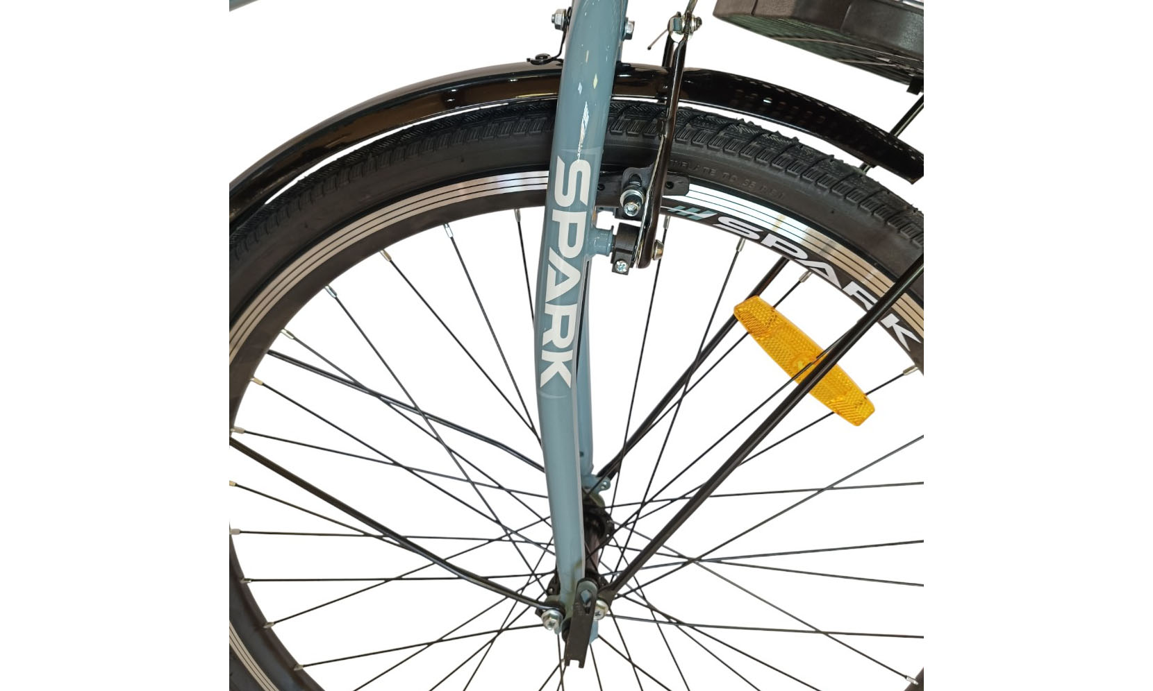 Велосипед SPARK CITY LIRA 26", размер M, рама 17", год 2026, зеленый 3