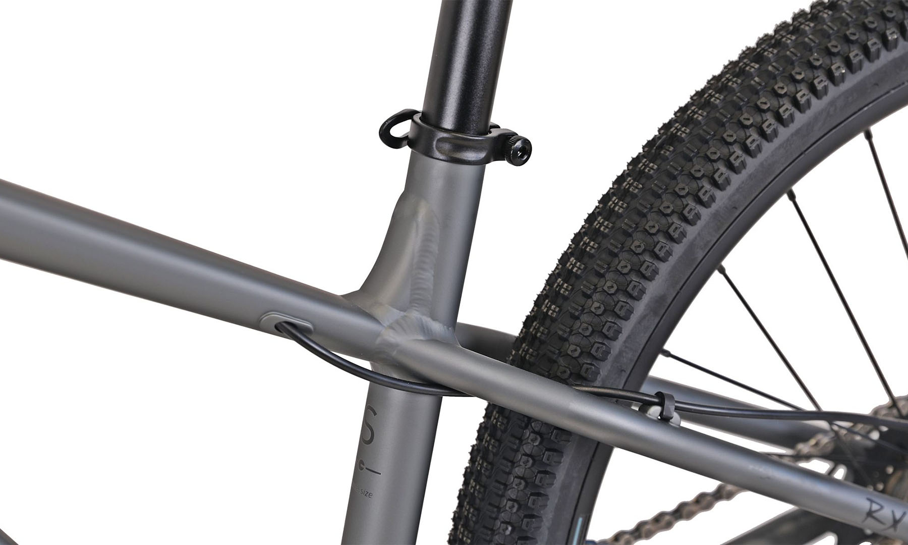 Велосипед Cyclone RX 26" розмір рами XS 2024 Сірий (мат) 7 Велосипед Cyclone RX 26" розмір рами XS 2024 Сірий (мат) 7