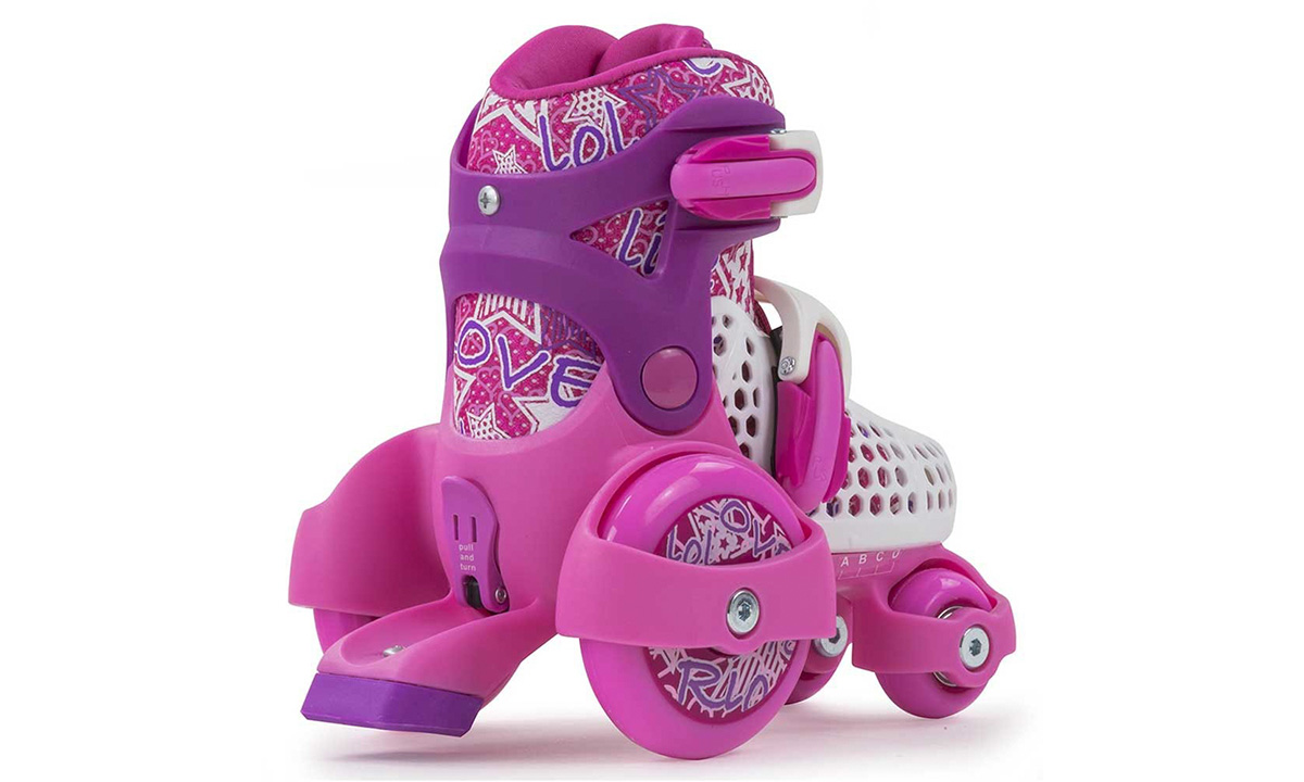 Ролики SFR STOMPER GIRLS, размер 23-27 (XS) Розовый 5