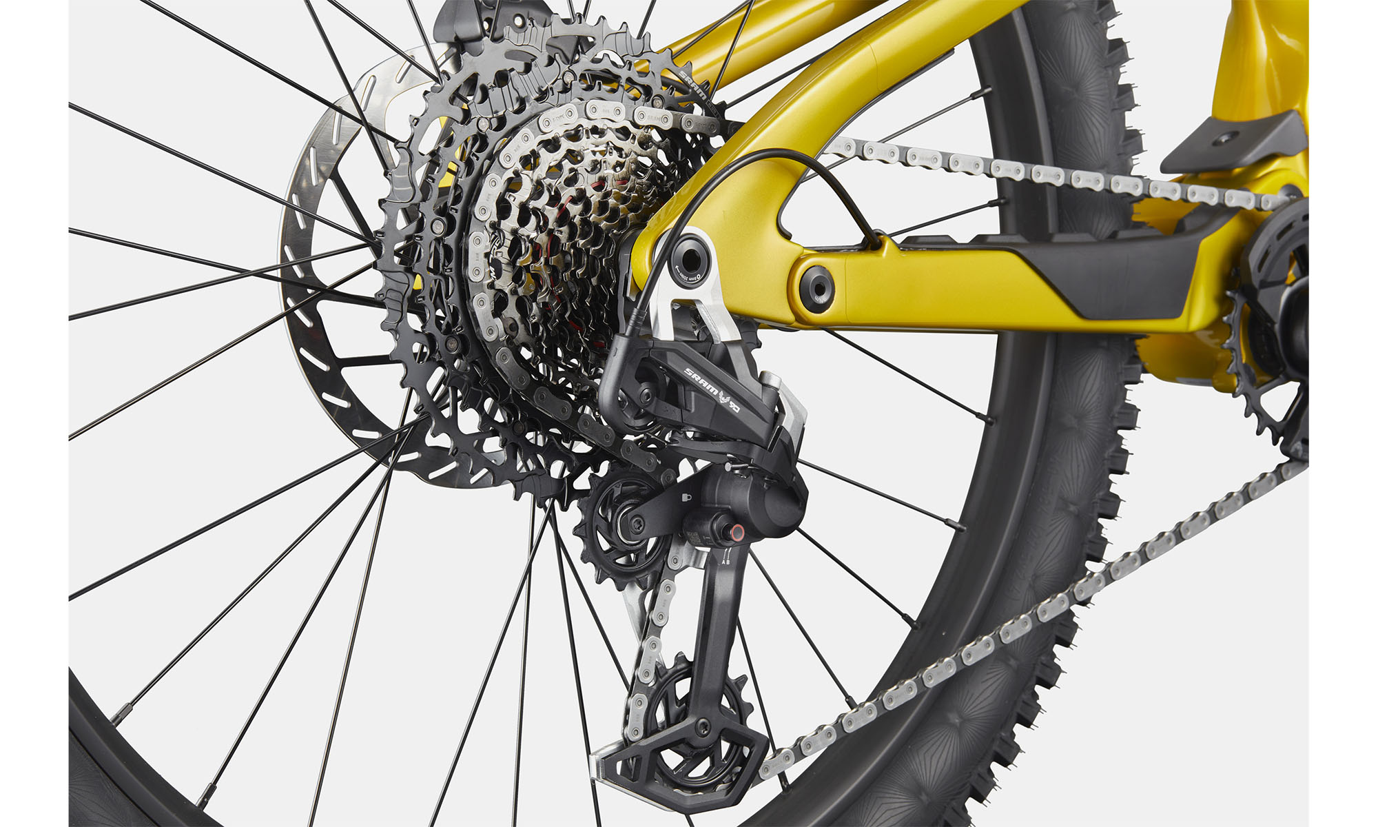 Велосипед Cannondale BAD HABIT 2, Mullet 29"/27.5", размер L, год 2026, желтый 6