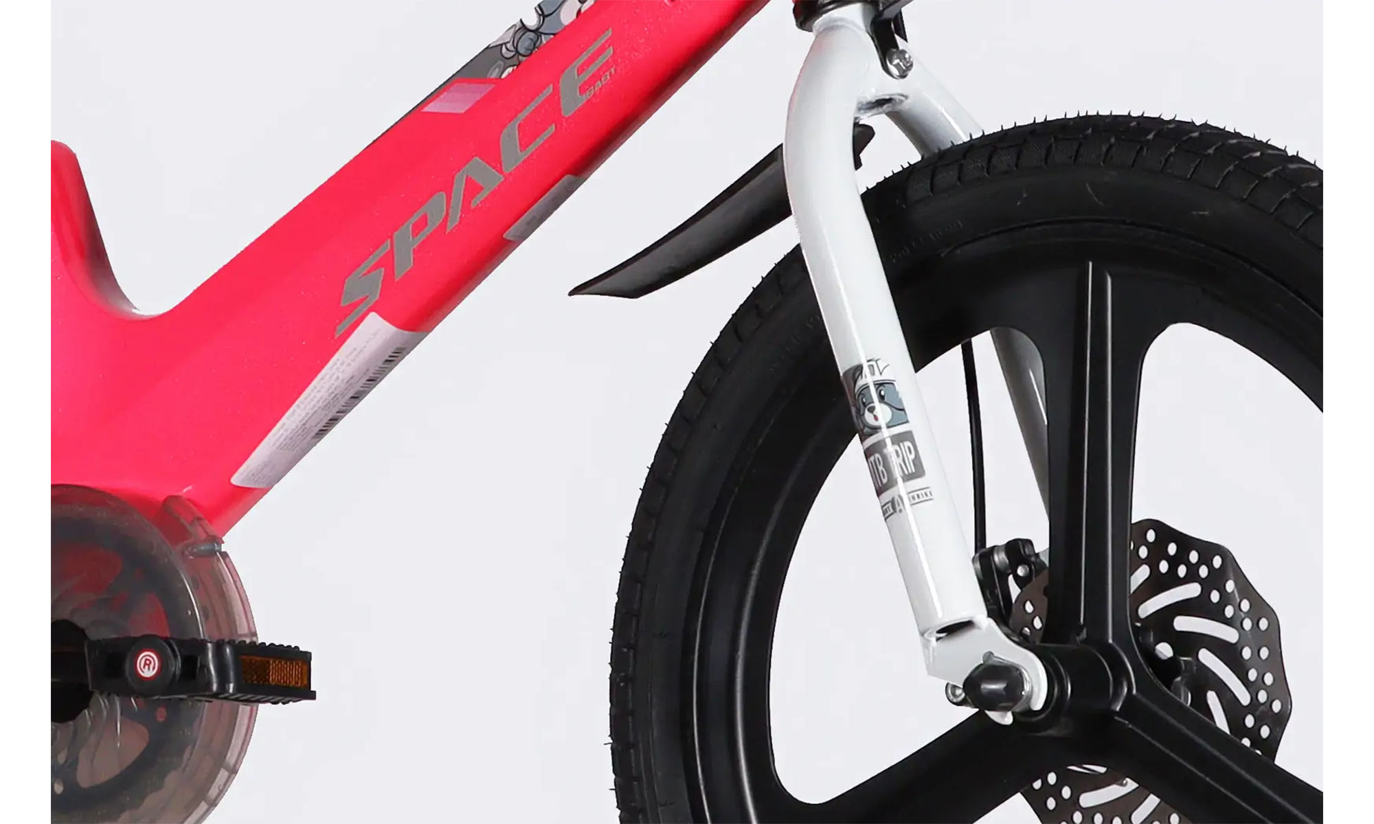 Велосипед SPACE KID MOON DD 18", размер XXS, рама-10,6", год 2026, розовый 2