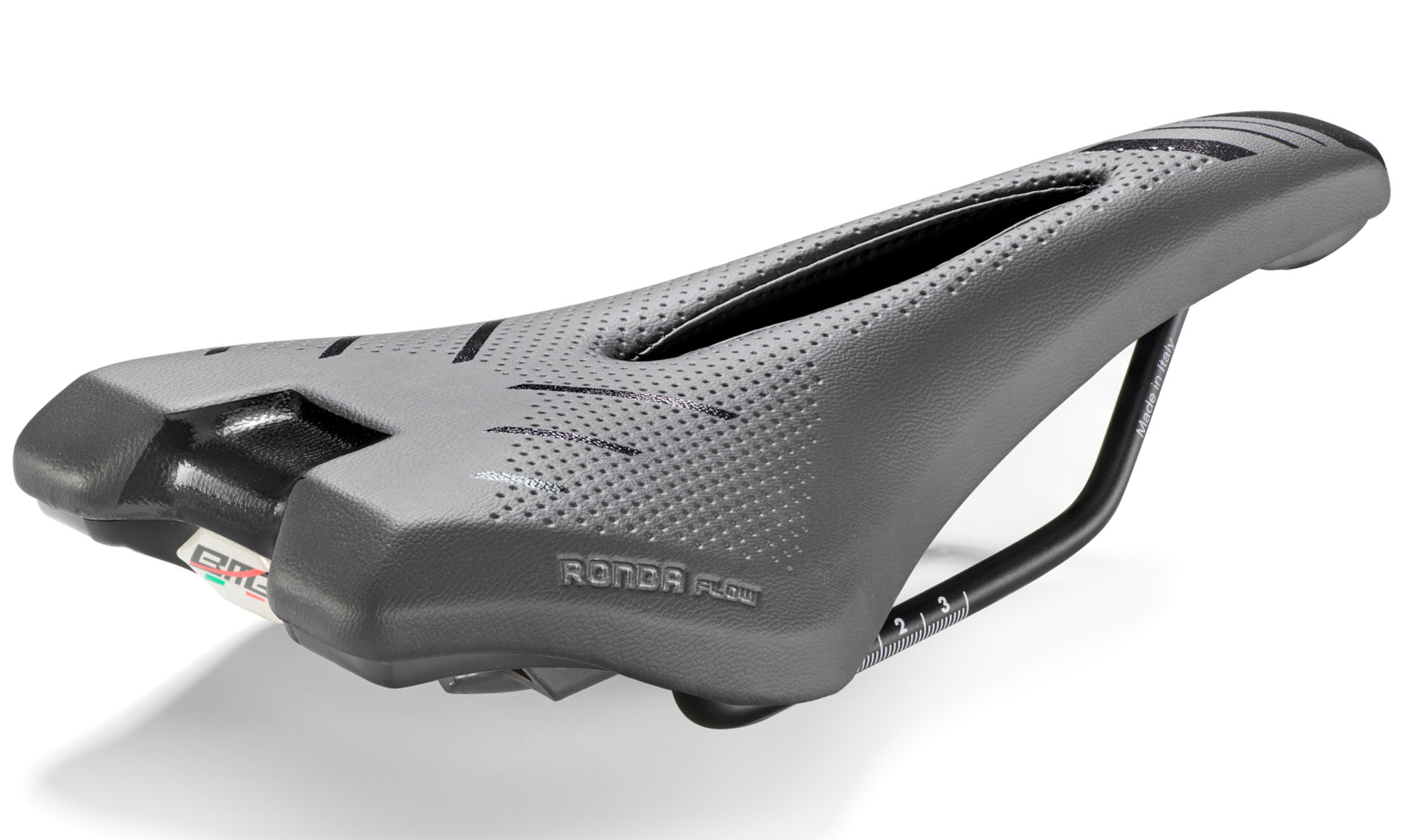 Седло Monte Grappa BMG RONDA FLOW S013, черный, 270х140 мм Седло Monte Grappa BMG RONDA FLOW S013, черный, 270х140 мм