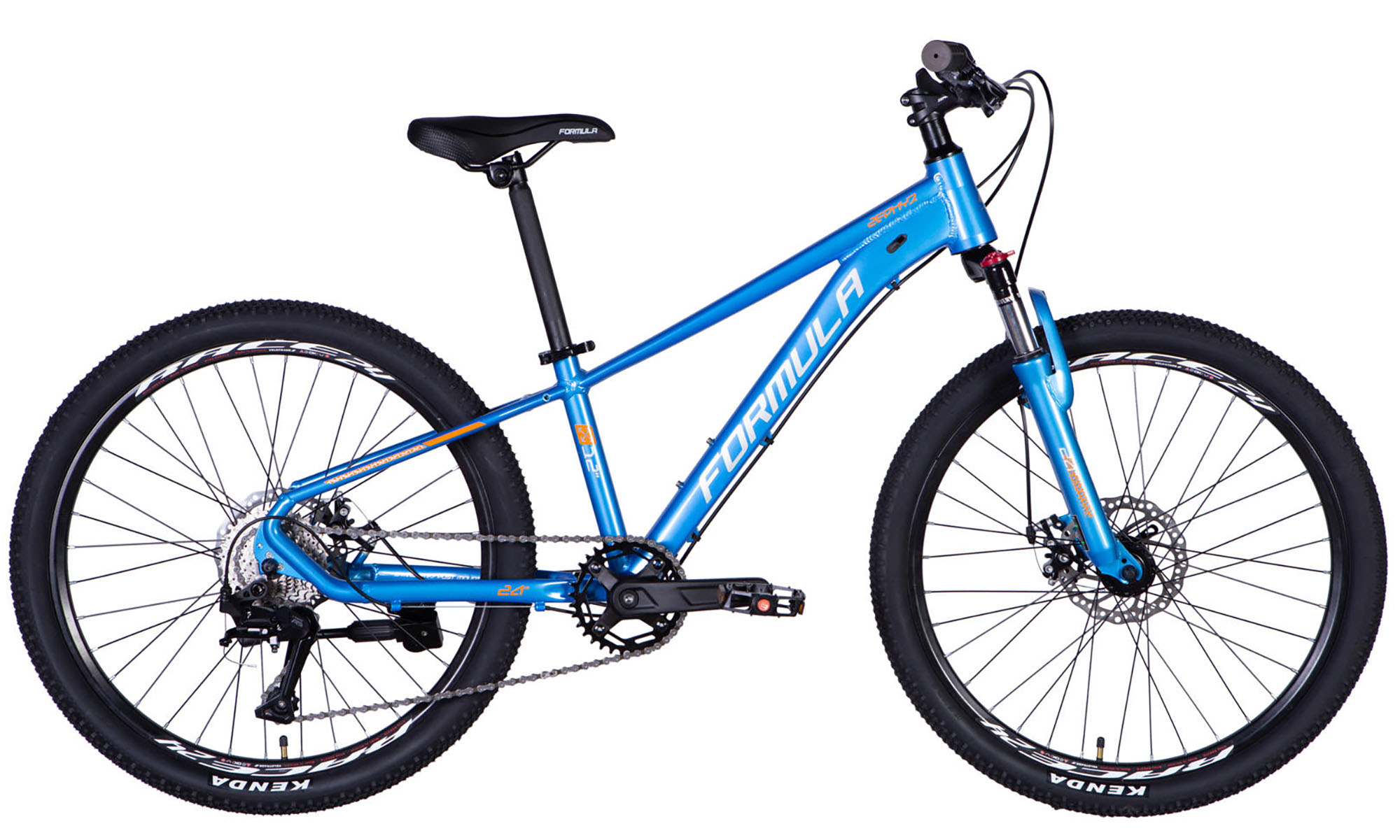 Велосипед Formula ZEPHYR 3.0 DD CS, 24", размер XS, рама-12", год 2026, синий 