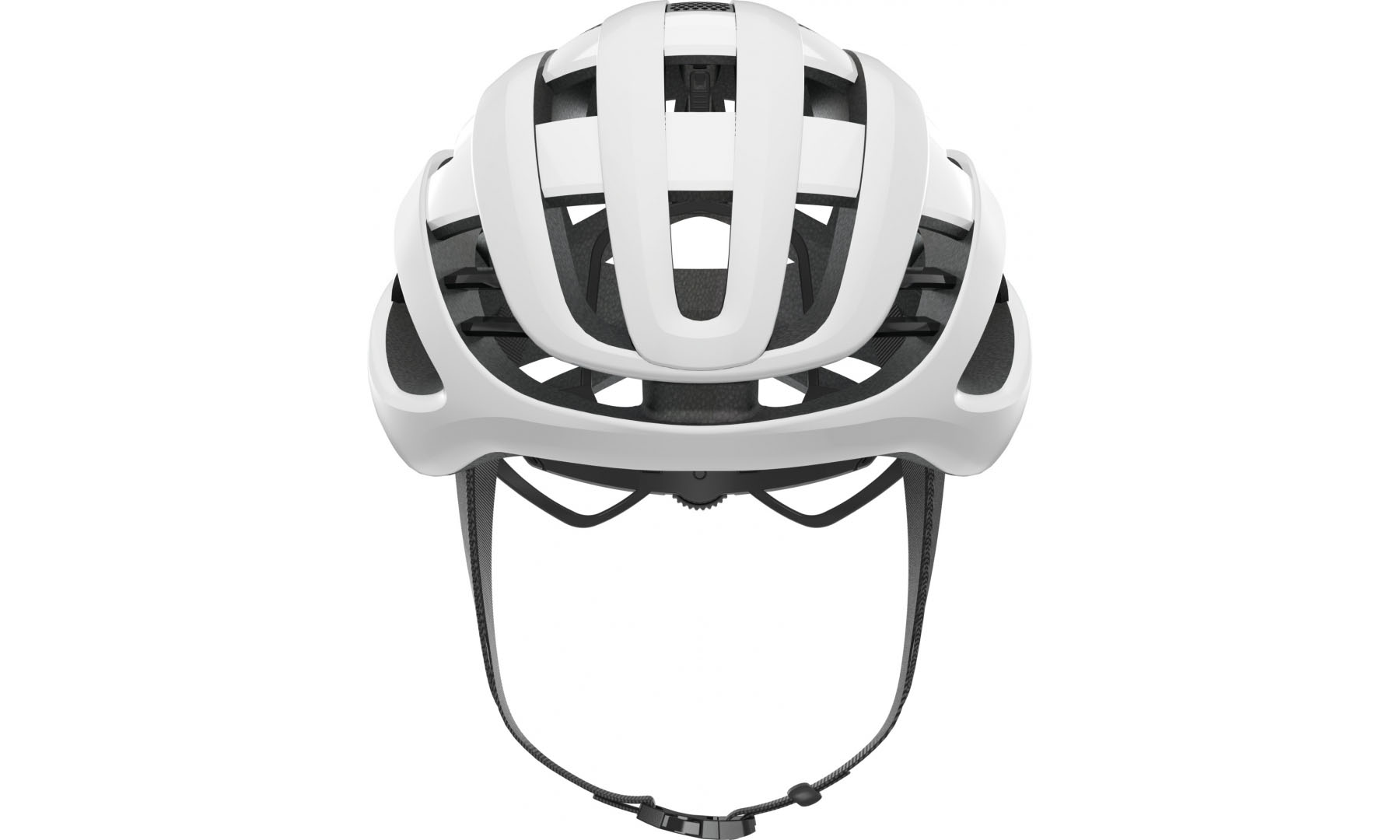 Велошолом спортивний ABUS AIRBREAKER polar white matt, розмір L (59-61 см), білий 2