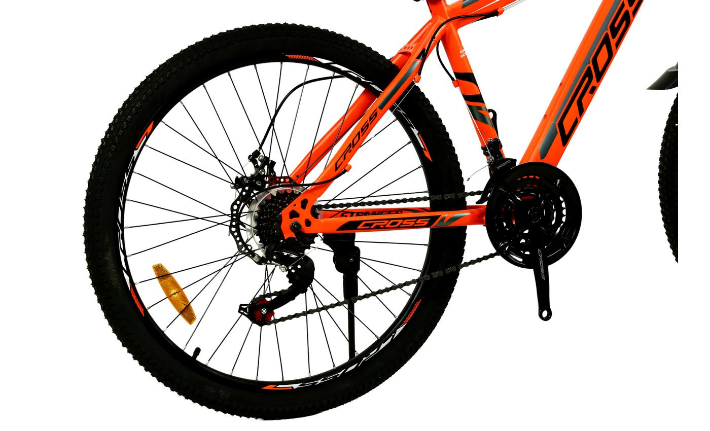 Фотографія Велосипед Cross Stranger 26" розмір М рама 17 2022 Помаранчевий 3