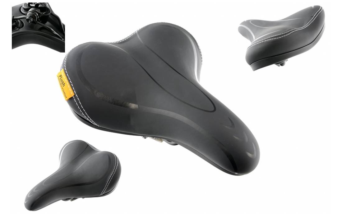 Фотографія Сідло Jet Selle Plush City, чорний 2