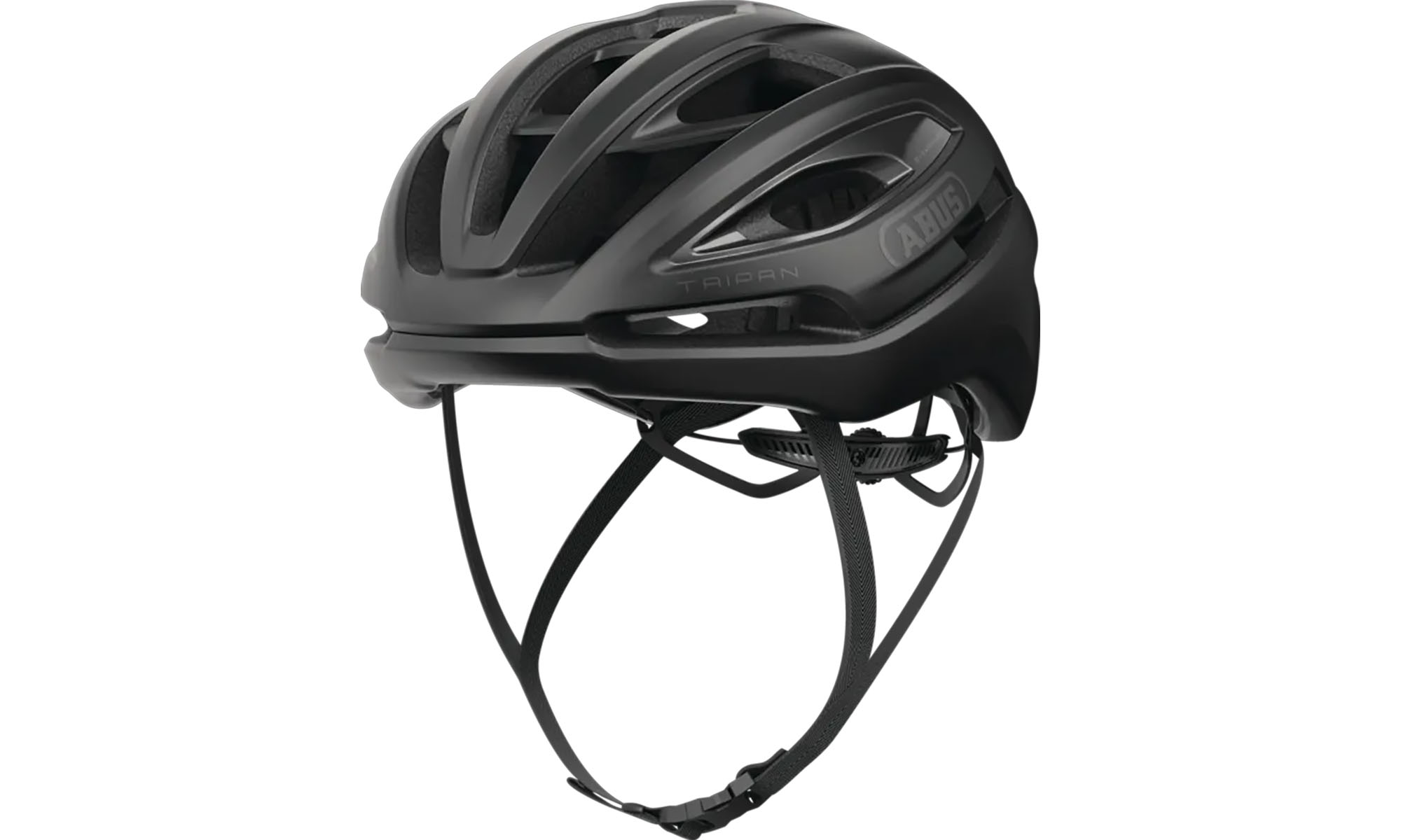 Велошлем спортивный ABUS TAIPAN, velvet black, размер M (54-58 см), черный 4 Велошлем спортивный ABUS TAIPAN, velvet black, размер M (54-58 см), черный 4