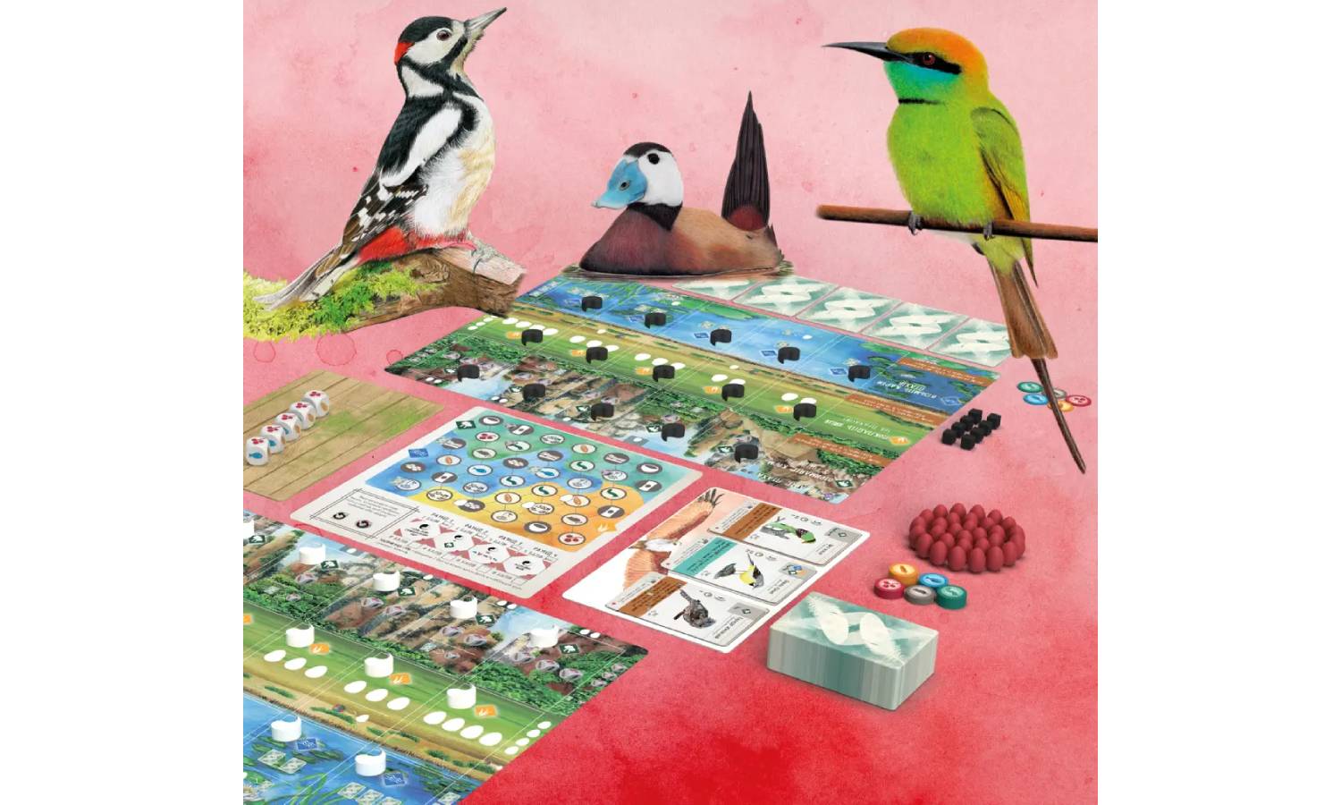 Настольная игра Крилья. Птицы Азии (Wingspan: Asia) 2 Настольная игра Крилья. Птицы Азии (Wingspan: Asia) 2