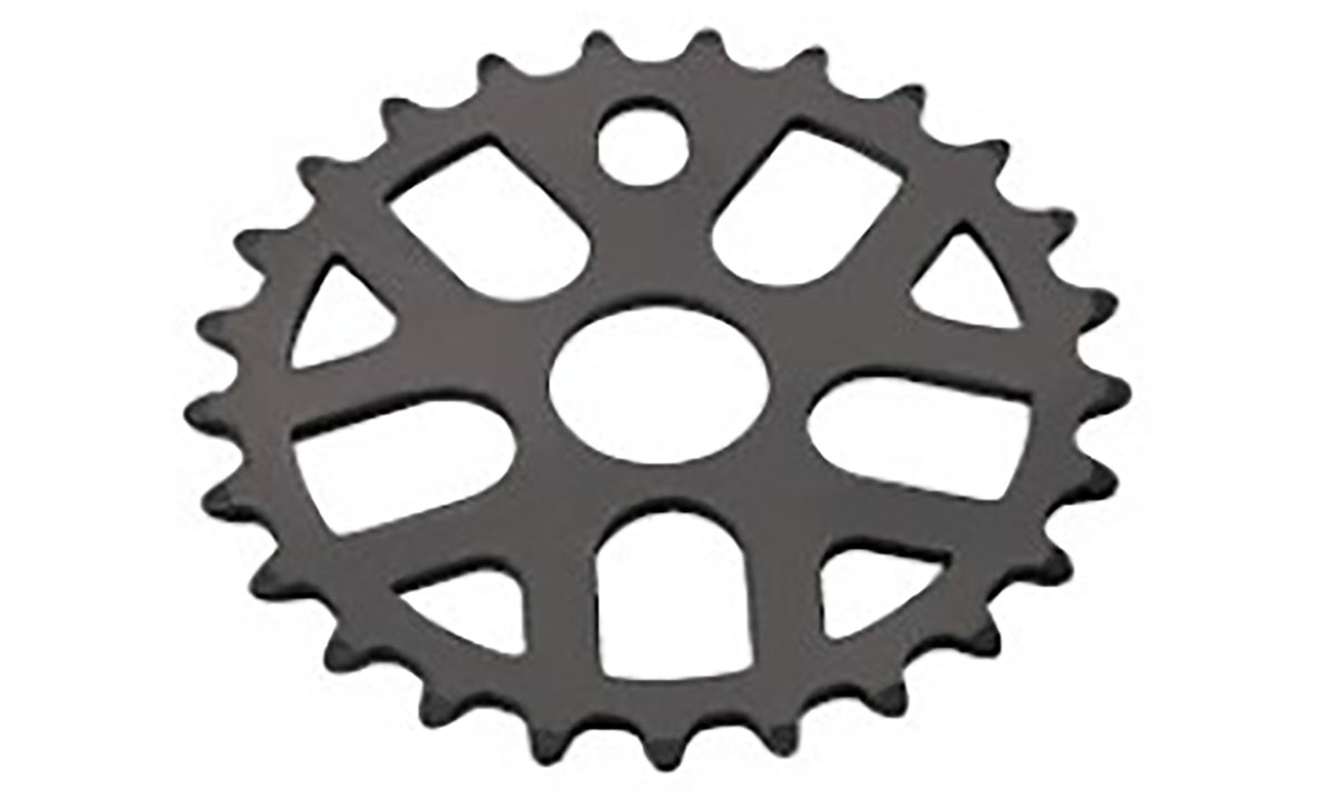 Передняя звезда Kenli KL-C116 для BMX, 25Т, стальная, черный Передняя звезда Kenli KL-C116 для BMX, 25Т, стальная, черный