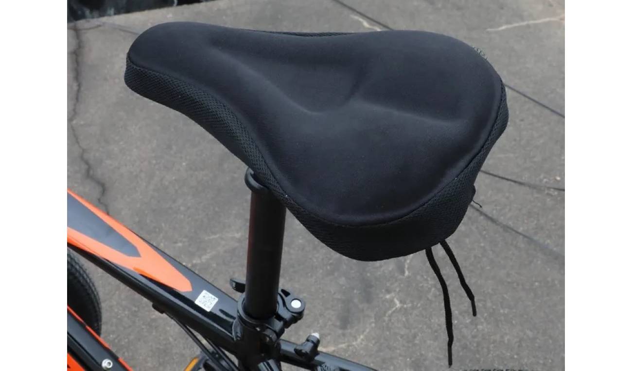 Чохол на сідло Silicon Foam із гелевим наповнювачем 270x180мм чорний 2