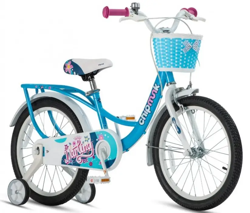 Фотография Велосипед детский RoyalBaby Chipmunk Darling 16" (2022), Синий 3