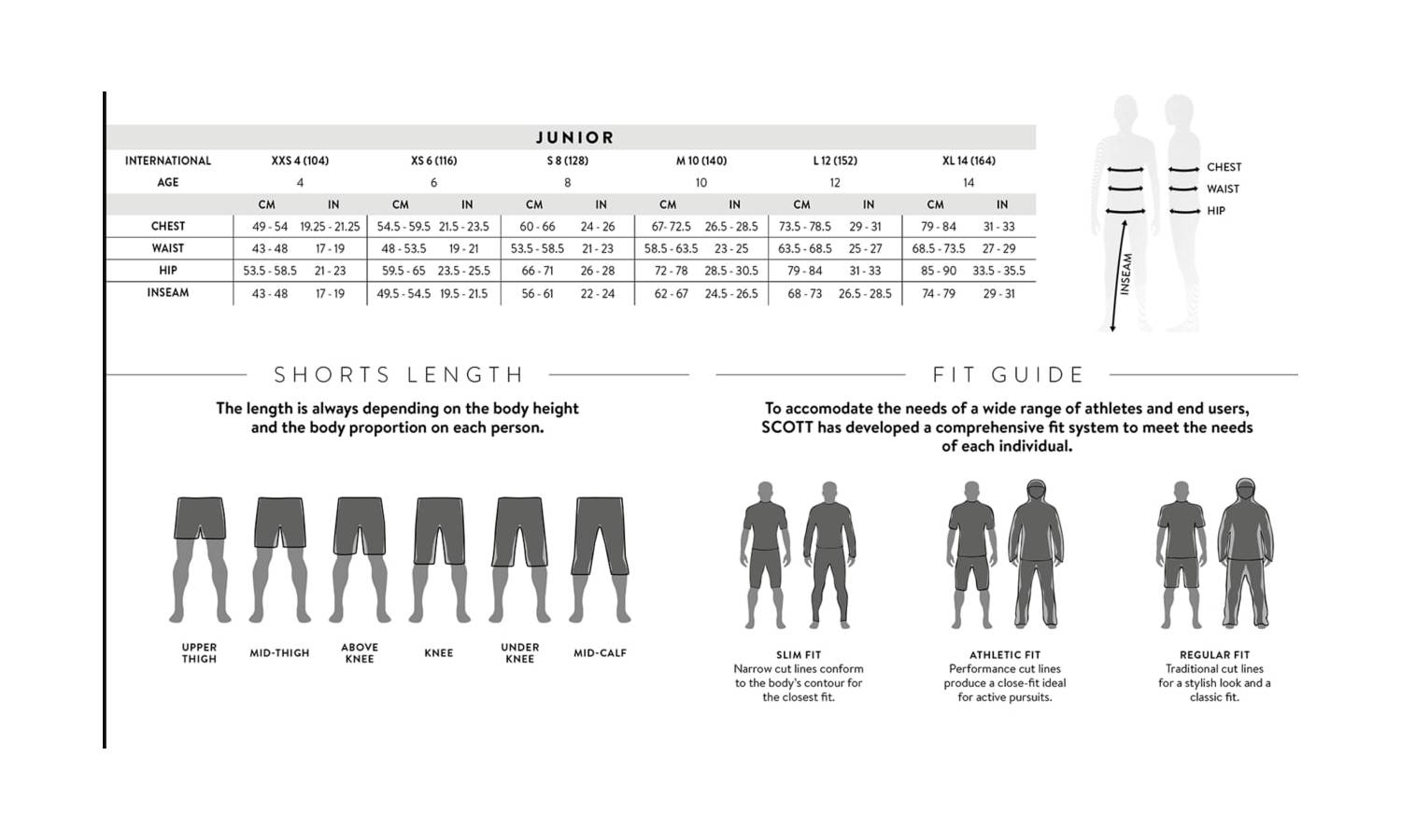 Скотт -молодший чорний / темно -сірий / розмір M (140) 3