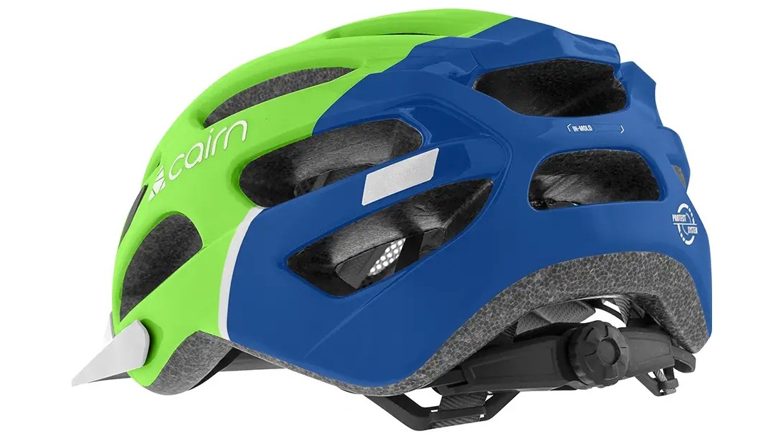 Велошлем Cairn Prism XTR Jr neon green розмір М 52-55 см 3