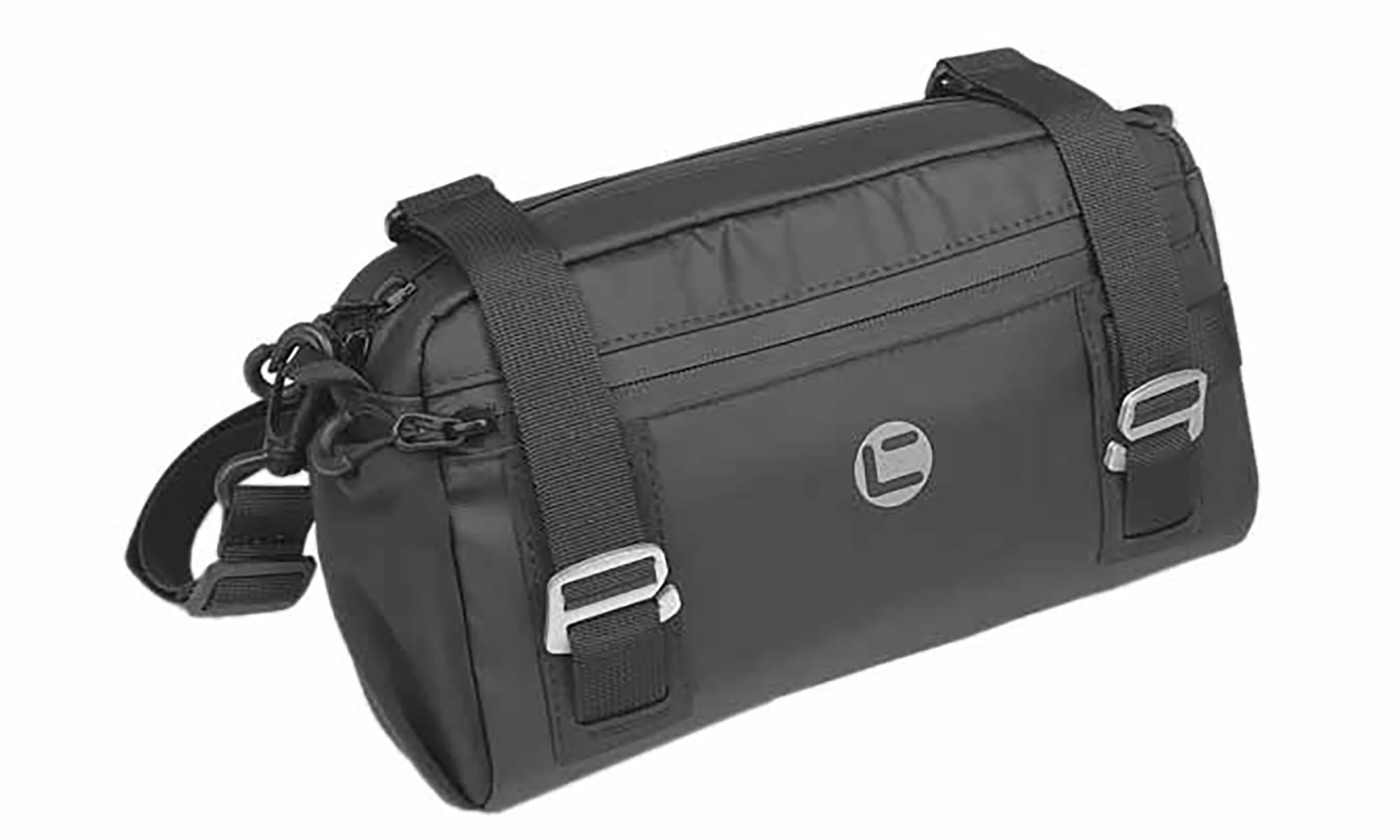 Сумка на кермо / під раму ONRIDE Barrel 30, об'єм 2,5 л, водовідштовхуюча тканина, світловідбиваюча 