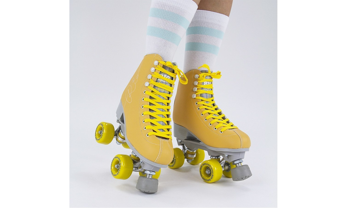 Ролики квады Rio Roller Signature размер 40.5 yellow 3 Ролики квады Rio Roller Signature размер 40.5 yellow 3