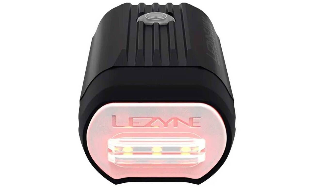 Переднє світло з індикатором наближення автомобіля Lezyne React Drive Front, 1000 люмен, чорний матовий 4