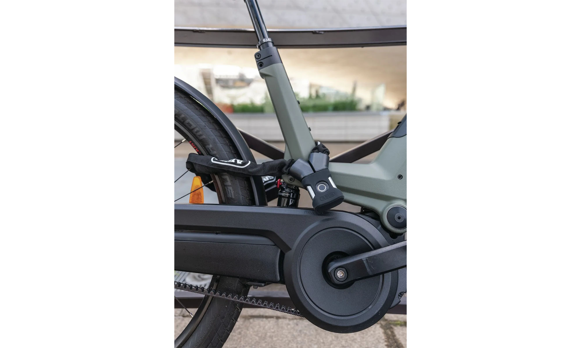 Замок цепной с отпечатком пальца ABUS 7807F/85см, Yardo BK, черный с серебристым 4 Замок цепной с отпечатком пальца ABUS 7807F/85см, Yardo BK, черный с серебристым 4