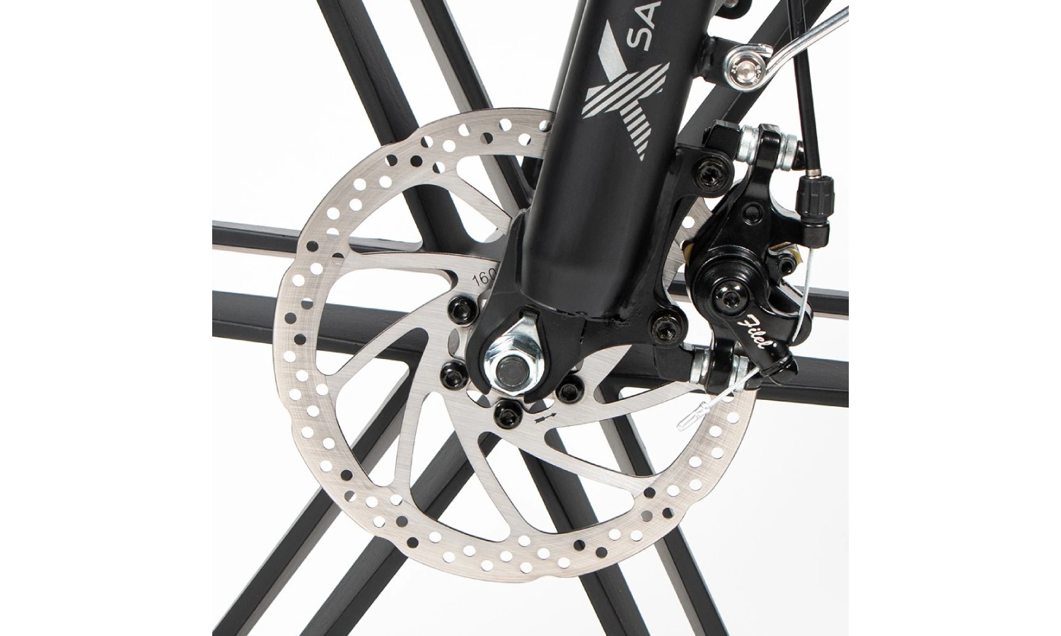 Электровелосипед фэтбайк SAMEBIKE XWLX09 (500 Вт; 10 А/час; 48 В), колеса 20х4", с ручкой газа, черный 5