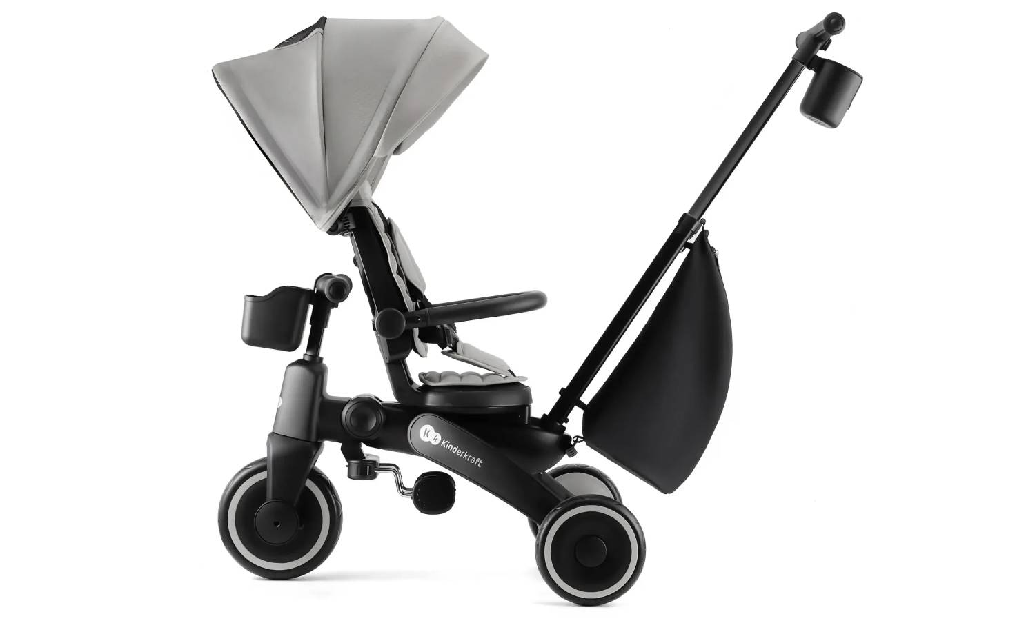 Трехколесный велосипед Kinderkraft Jazz 2 серый 8 Трехколесный велосипед Kinderkraft Jazz 2 серый 8