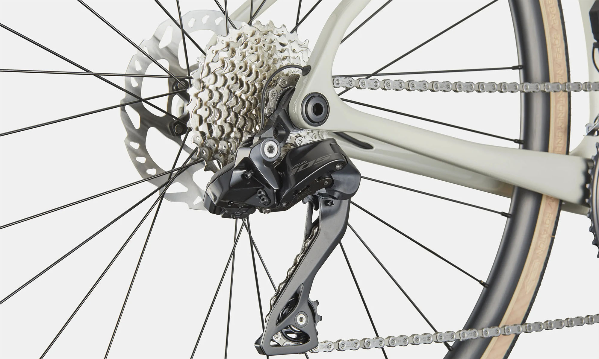 Велосипед Cannondale SYNAPSE Carbon 4 28", розмір L, рама 56, рік 2026, світло-сірий 4 Велосипед Cannondale SYNAPSE Carbon 4 28", розмір L, рама 56, рік 2026, світло-сірий 4