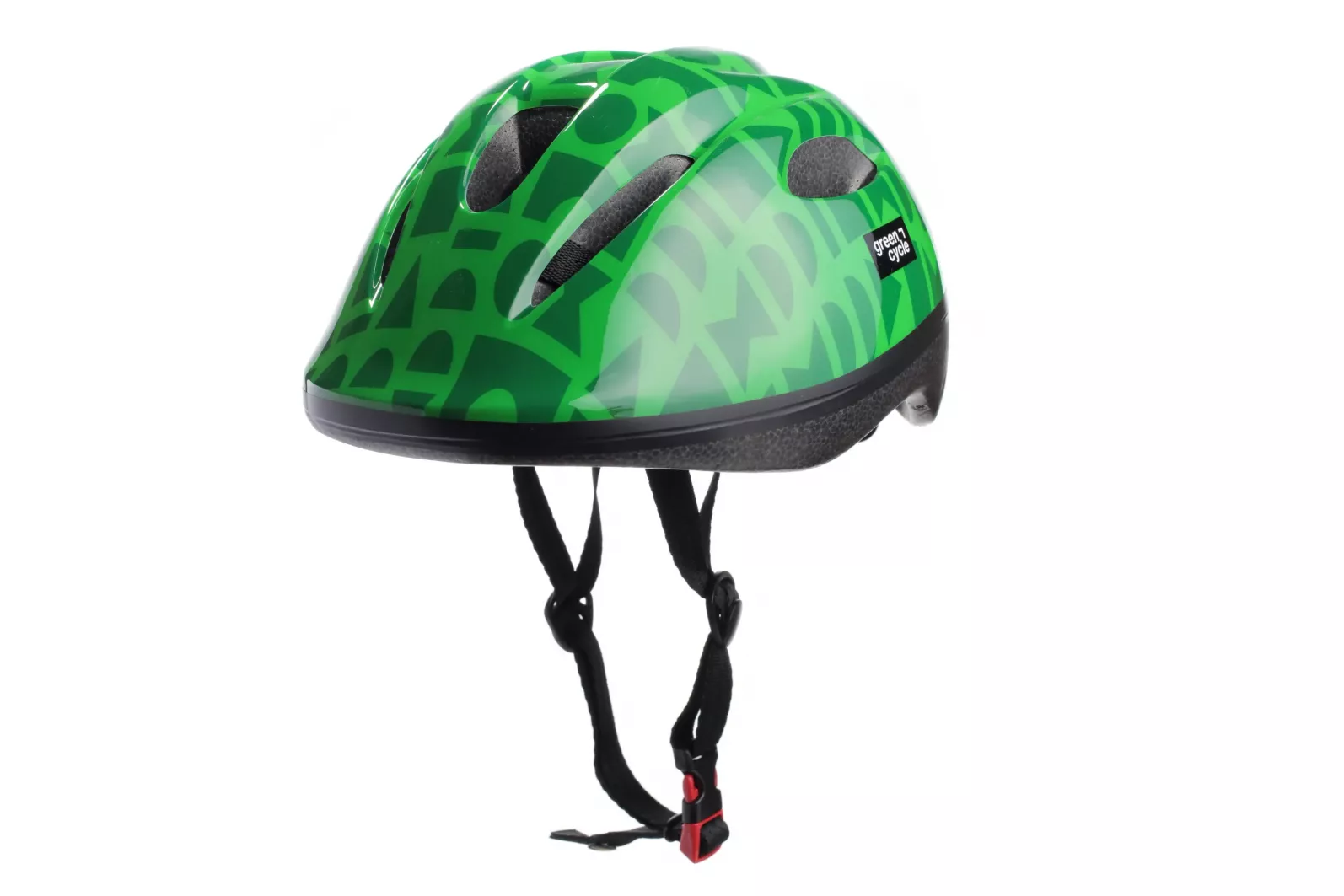 Фотография Шлем детский Green Cycle FLASH размер XS (50-54 см), Зеленый