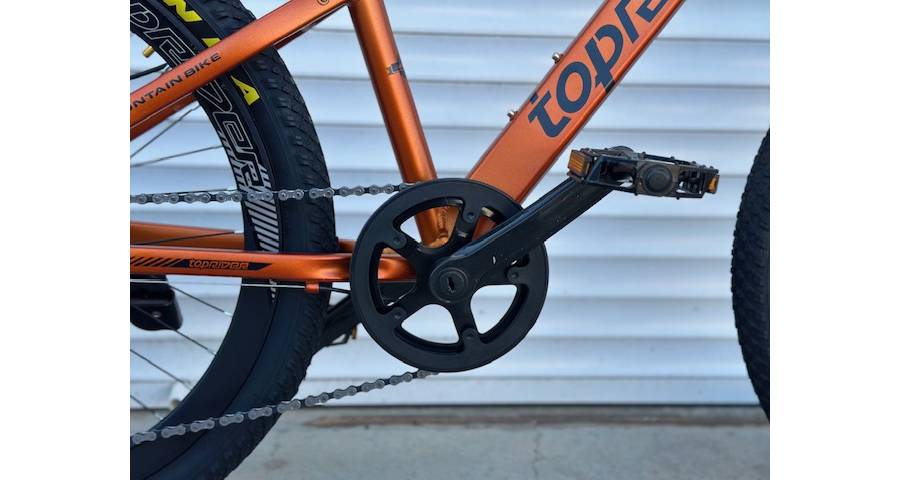 Велосипед Toprider Thinder 24" размер XXS рама 14 Золотой 4