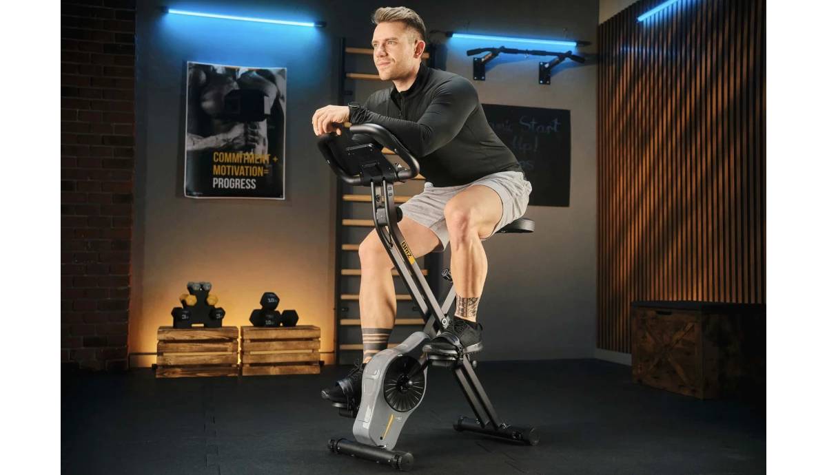 Велотренажер Trex Sport TX-340XB BRIZ магнітний сірий 6