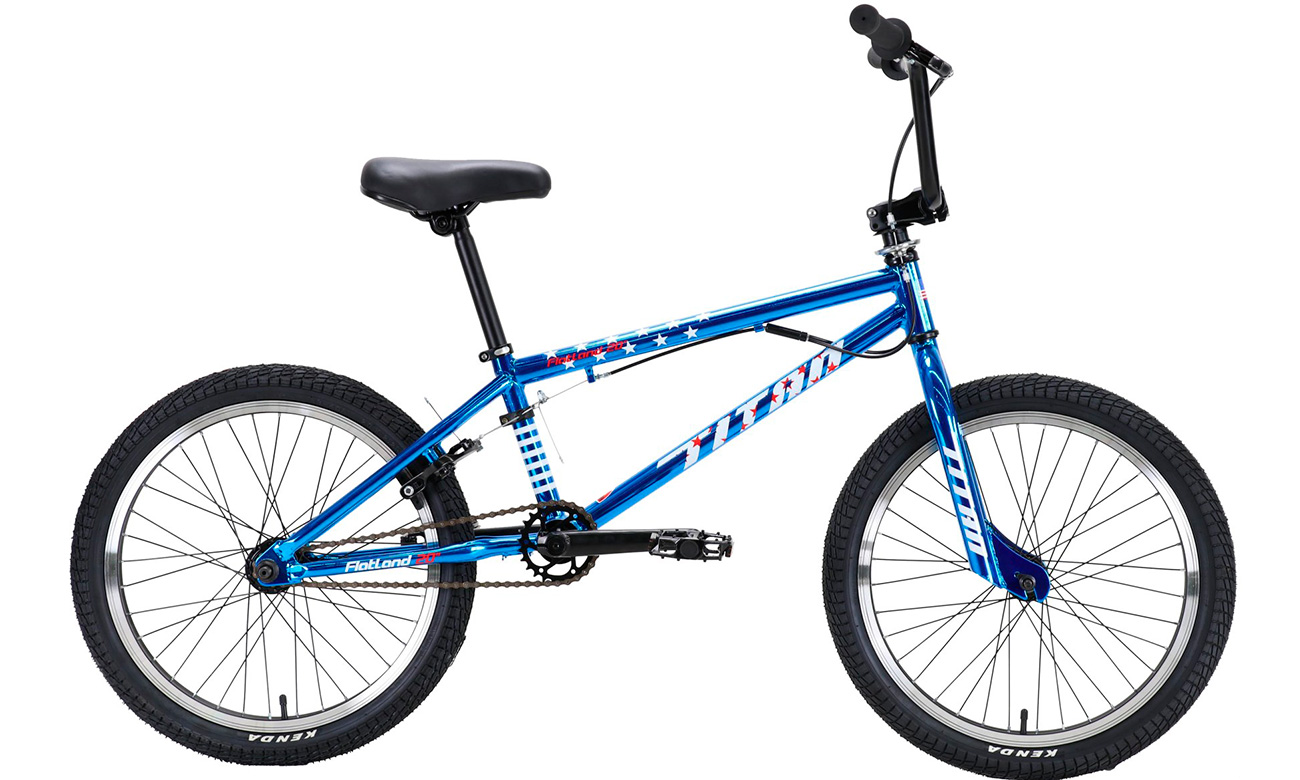 Фотографія Велосипед BMX Titan Flatland 20,5" (2021) Синій