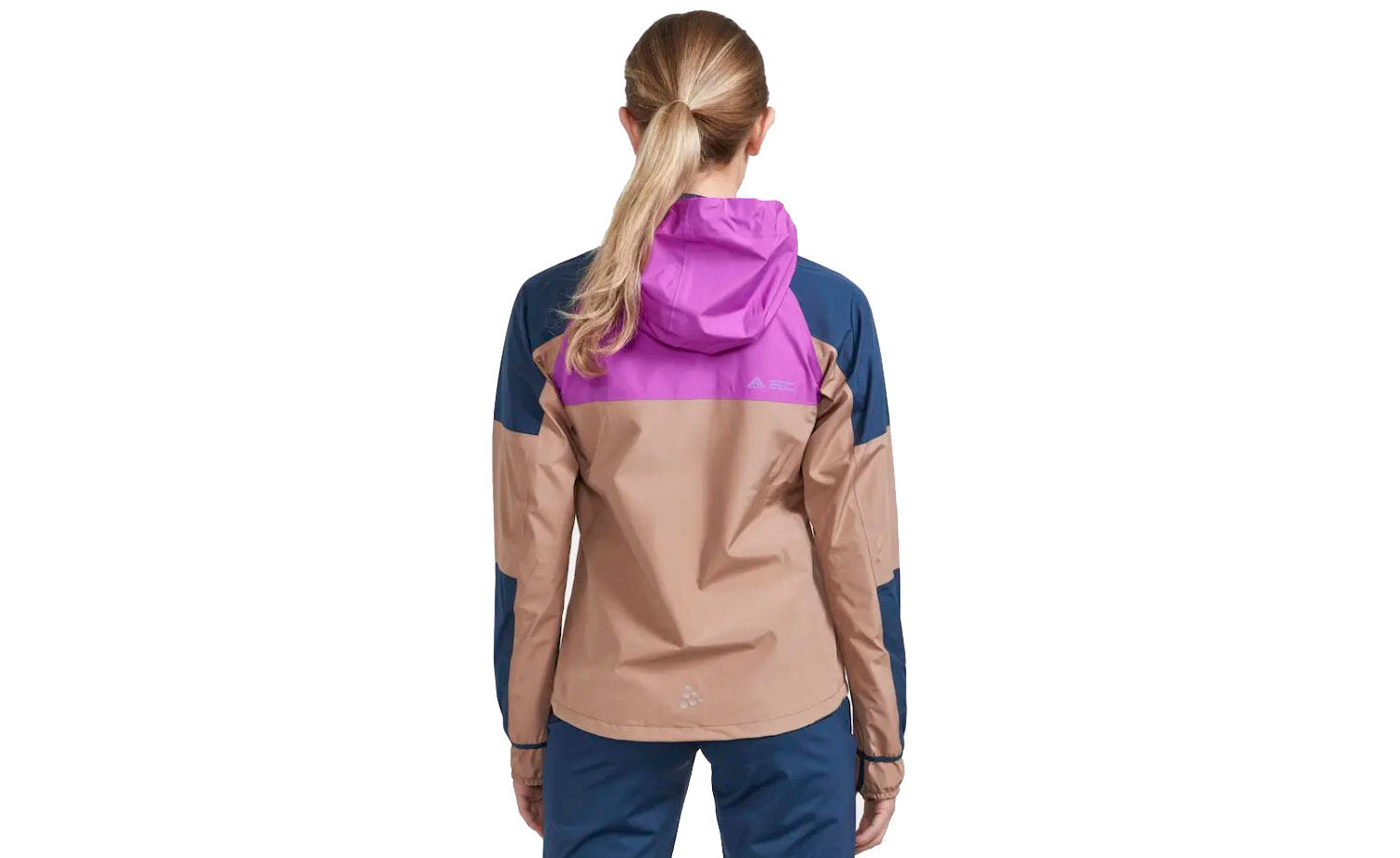 Куртка Craft PRO TRAIL HYDRO женская, размер XL, сезон AW 22, бежево-синий 8