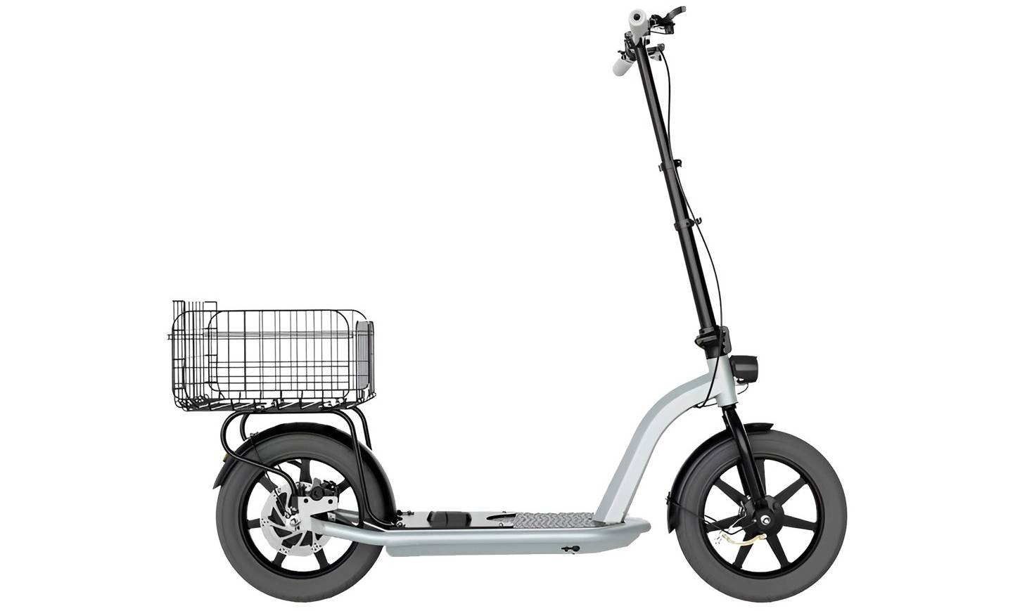 Электроскутер MIMBOB ECOM14 (450 Вт; 10 А/год; 48 В) белый 5