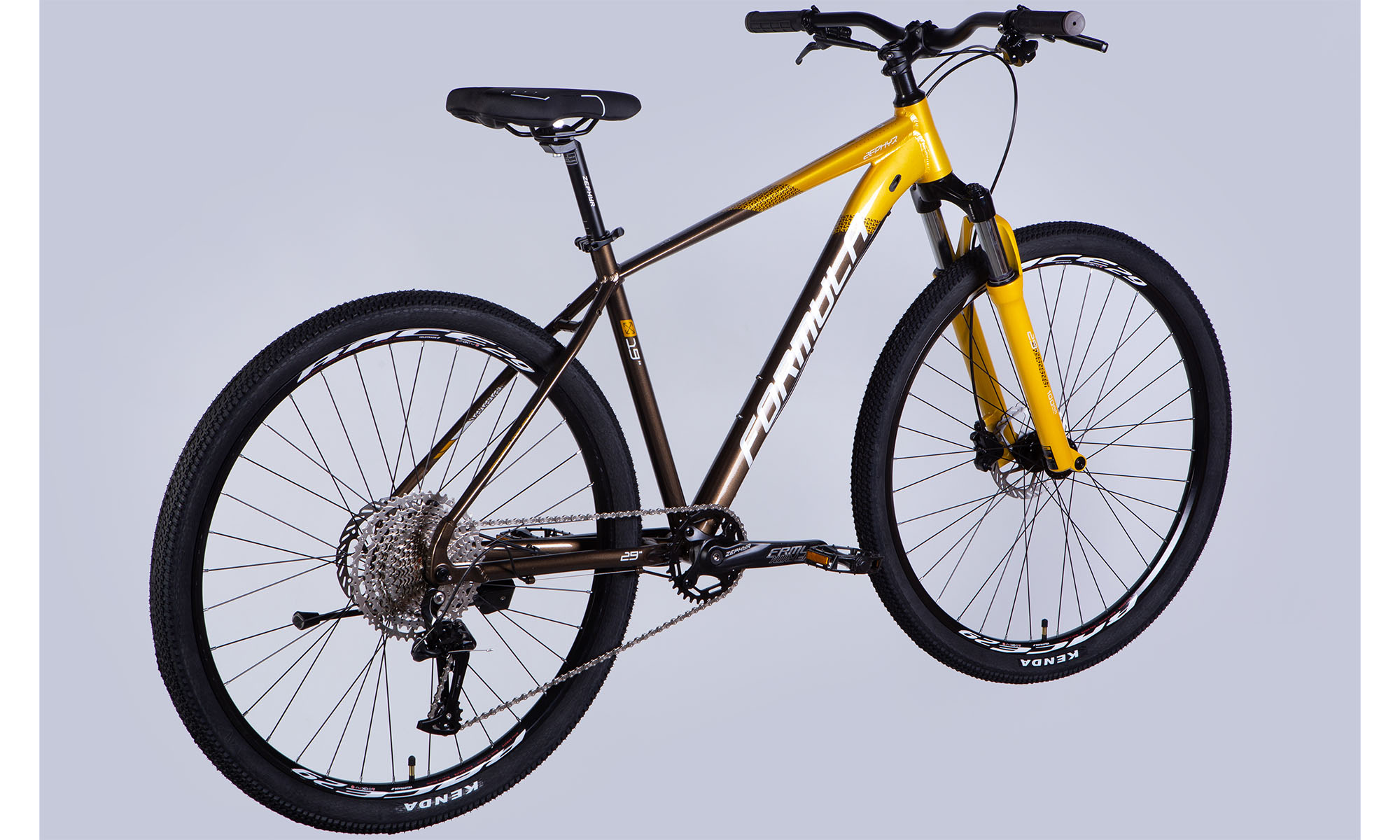 Велосипед Formula ZEPHYR EXPERT HDD 29", размер XL, рама 21", 2025, золотисто-коричневий 5