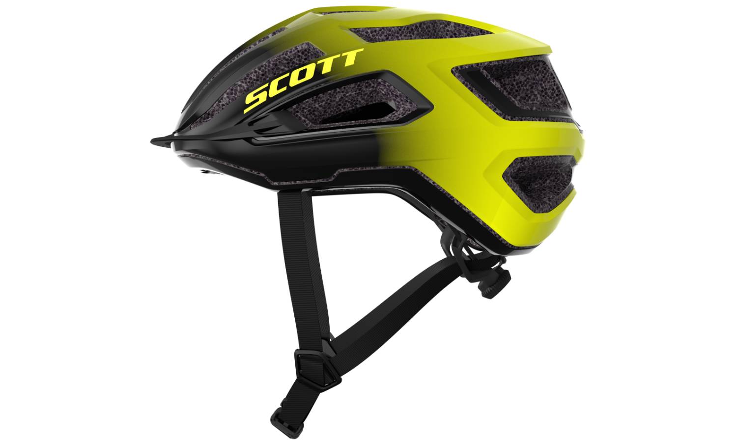 шлем SCOTT ARX PLUS RC размер L (55-59 см) black/radium yellow 2