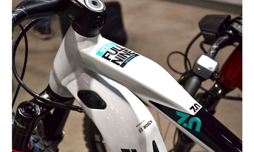 Фотография Электровелосипед Haibike SDURO FullNine 7.0 27,5" (2020) 2020 Серо-черный 2