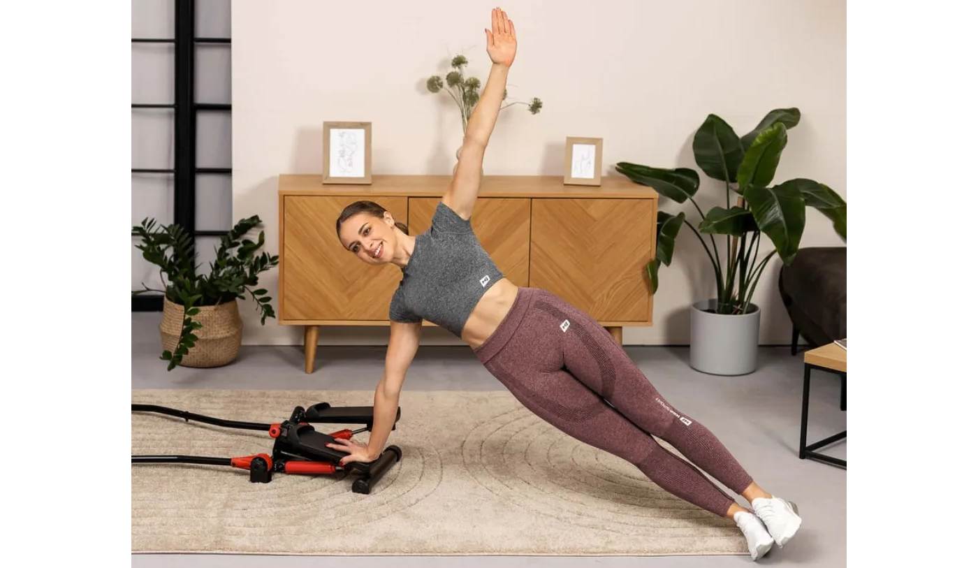 Степпер Hop-Sport HS-045S Slim Червоний 12